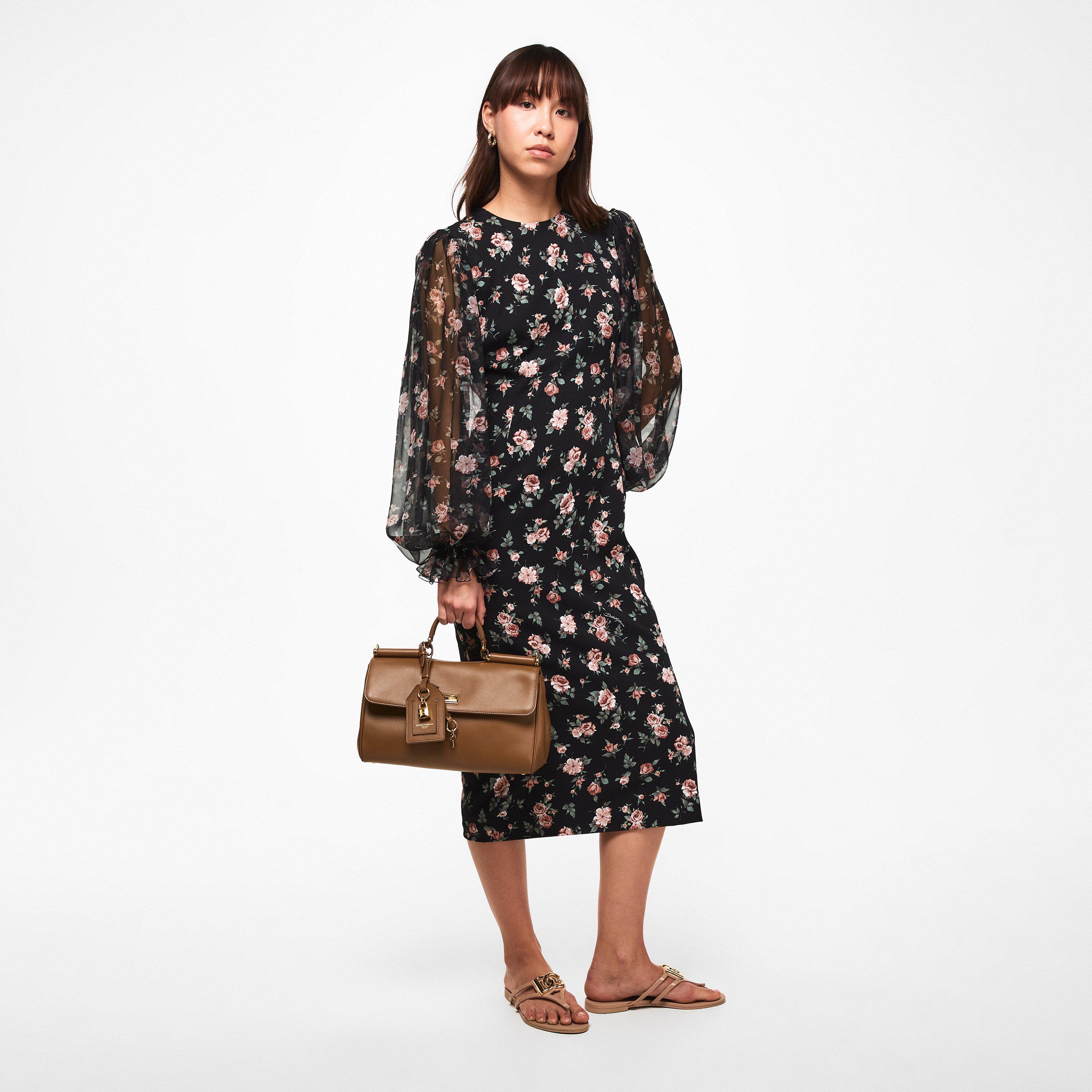 Caramello - Dolce and Gabbana - Women's My Sicily Top Handle Bag - 6