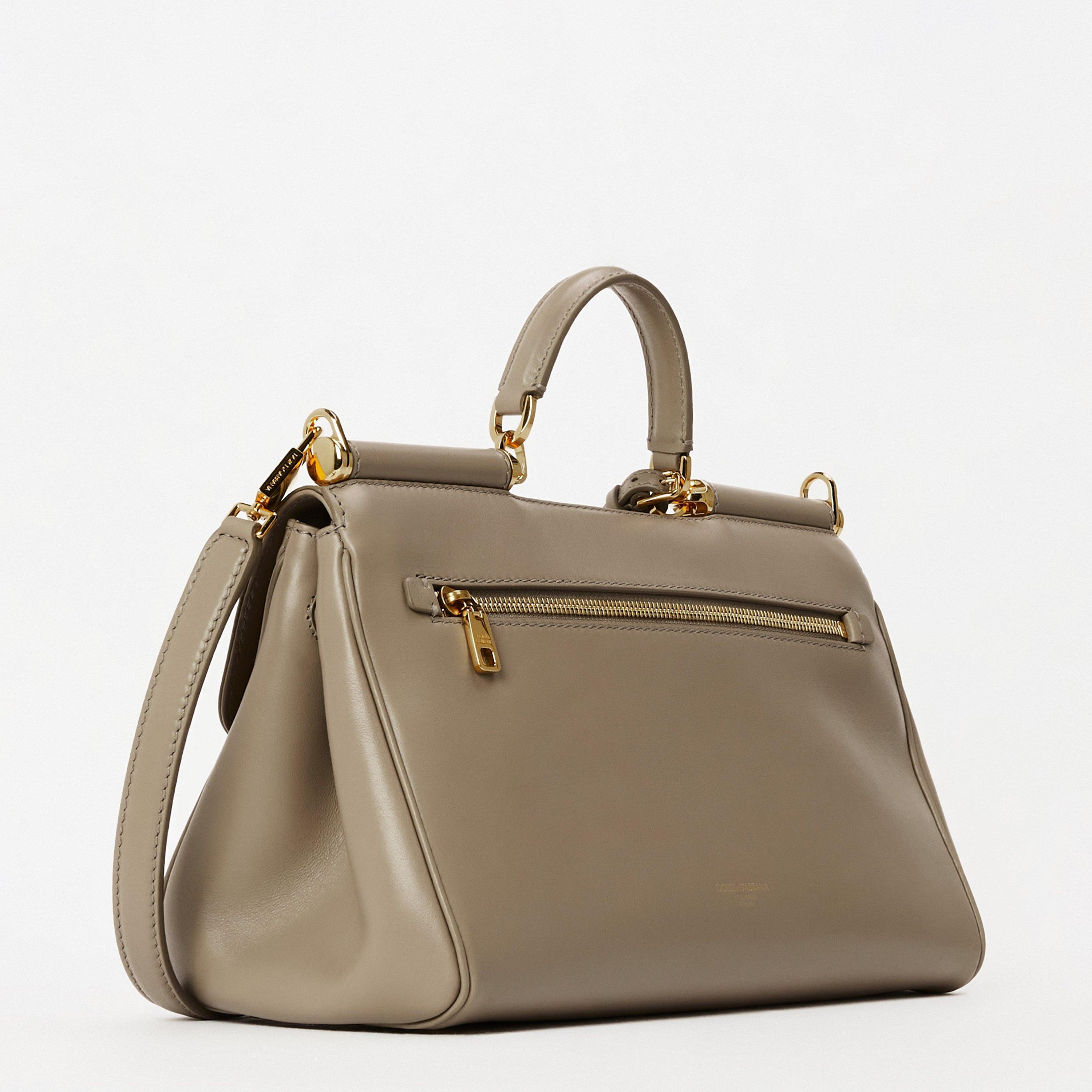 Talpa Cream - Dolce and Gabbana - Women's My Sicily Top Handle Bag - 2