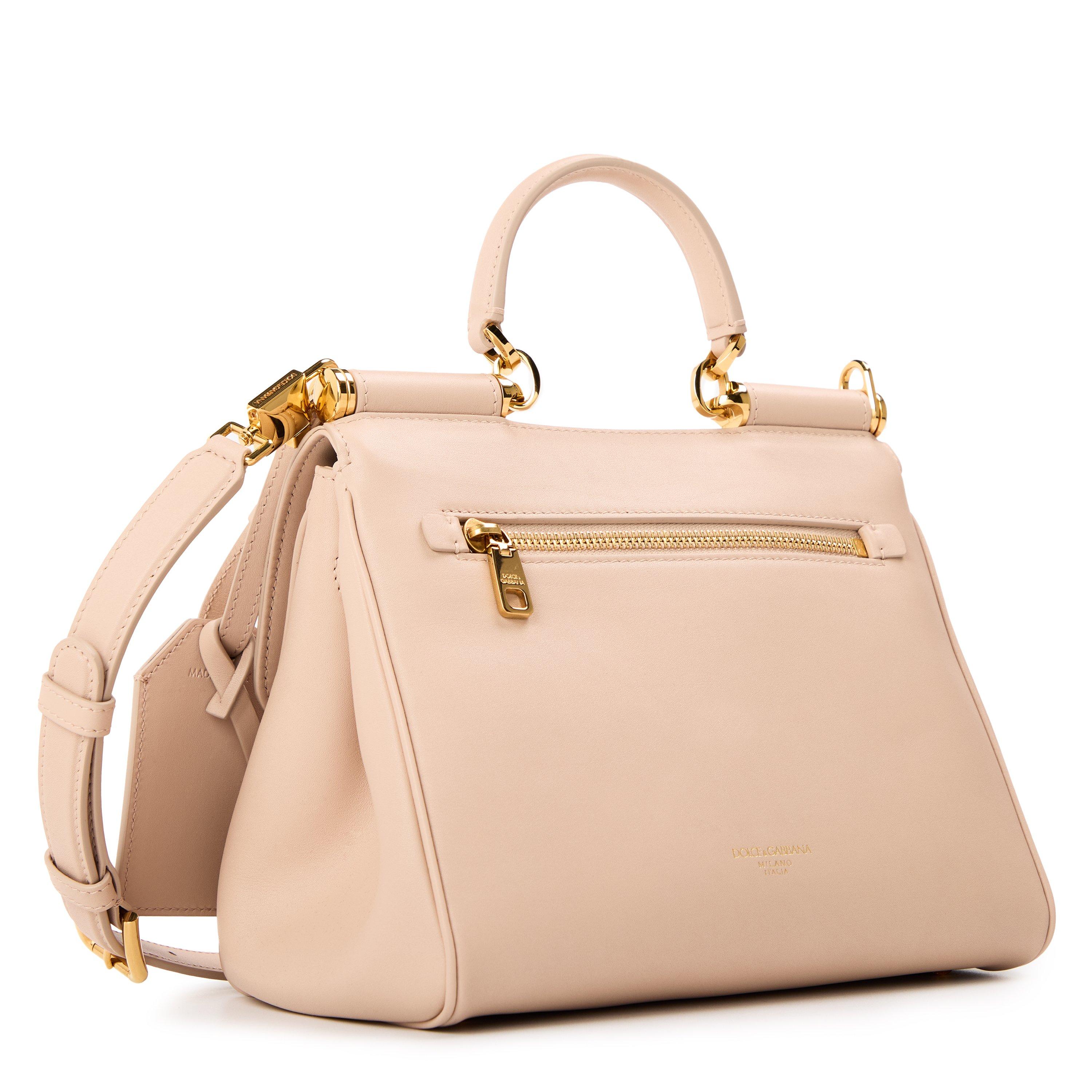 Nude - Dolce and Gabbana - Women's My Sicily Top Handle Bag - 2