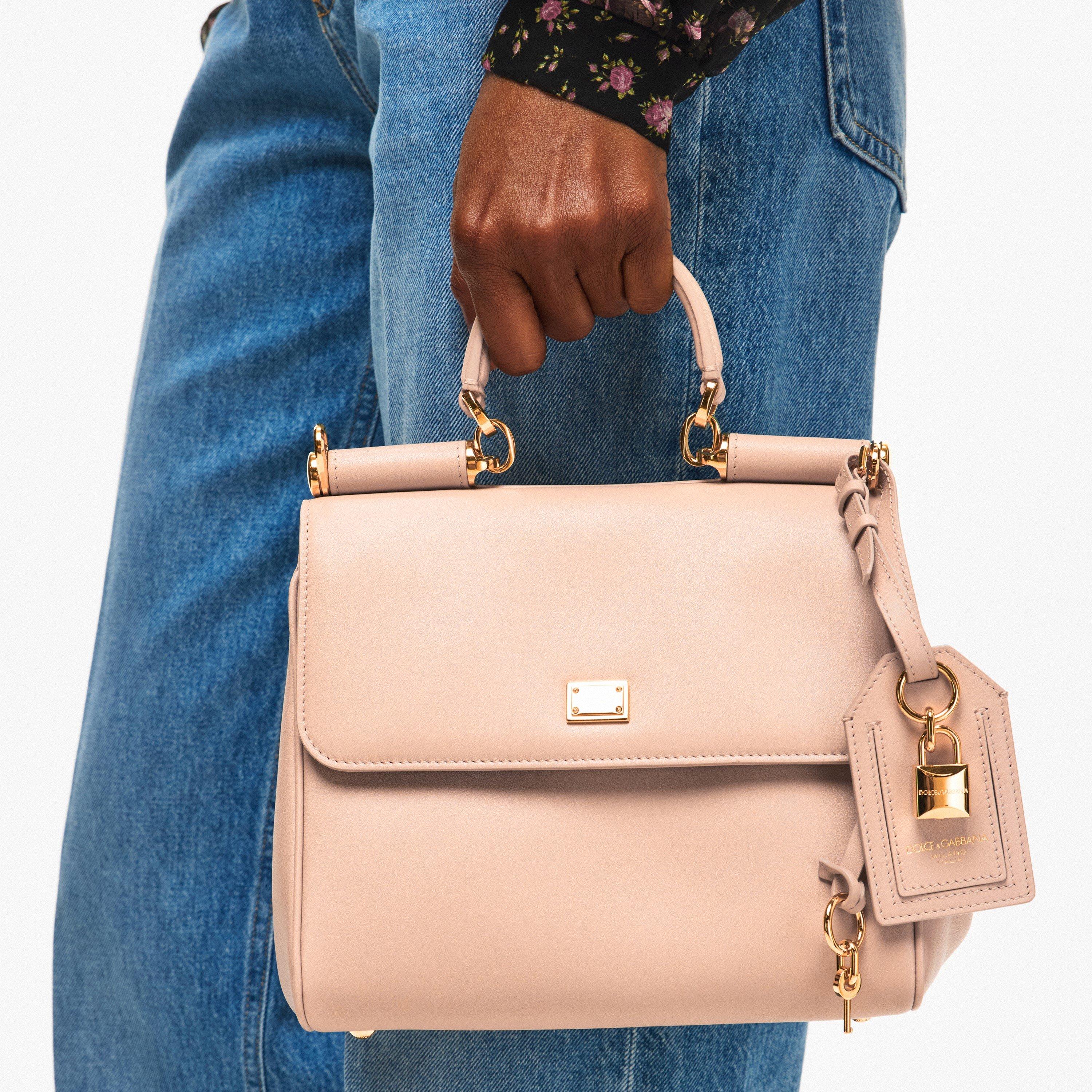 Nude - Dolce and Gabbana - Women's My Sicily Top Handle Bag - 3