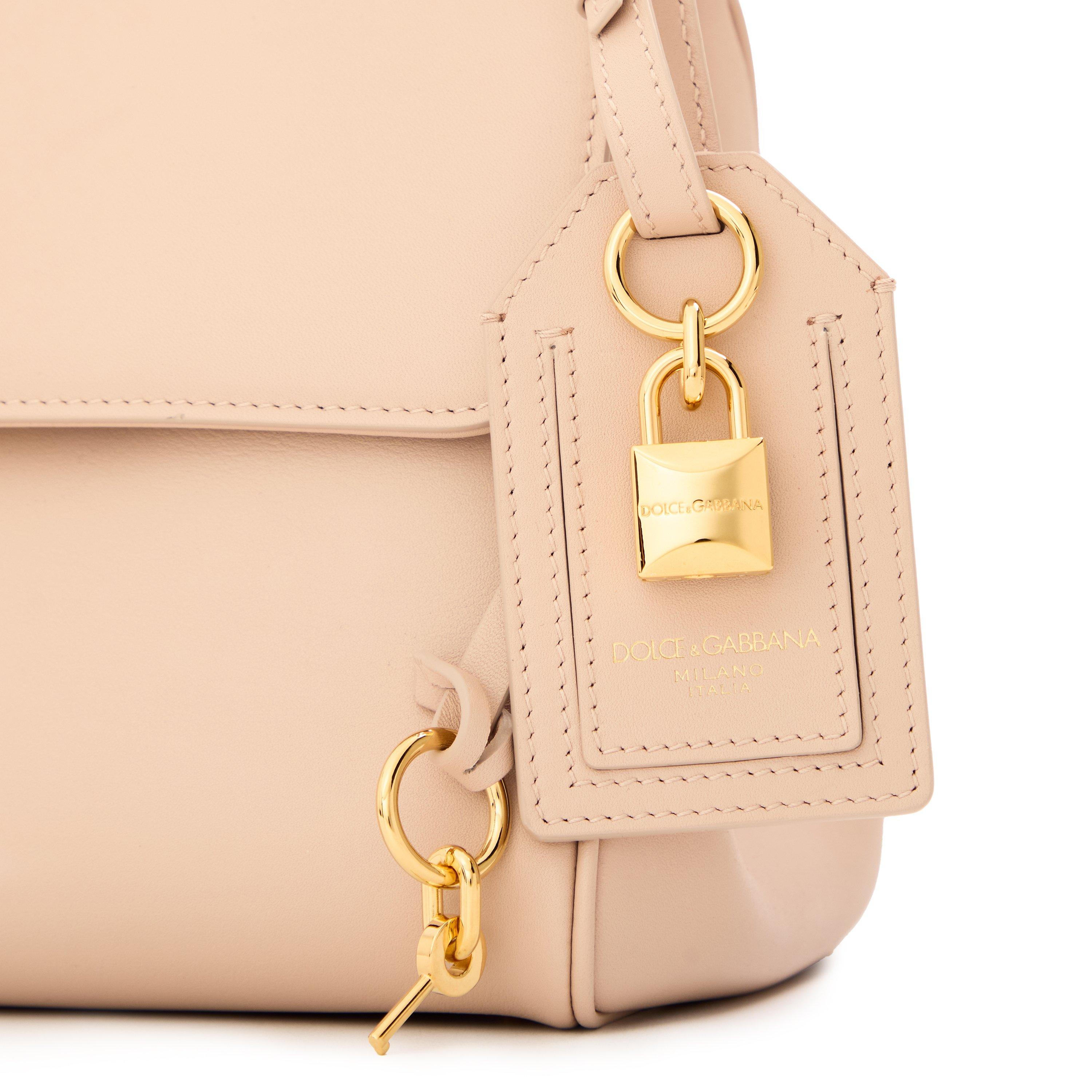 Nude - Dolce and Gabbana - Women's My Sicily Top Handle Bag - 4