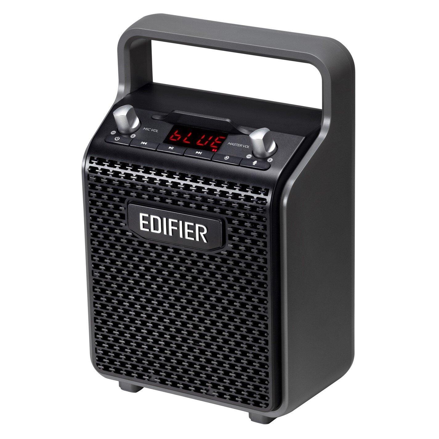 Black - Edifier - PP205 Portable Bluetooth Karaoke Speaker - 1