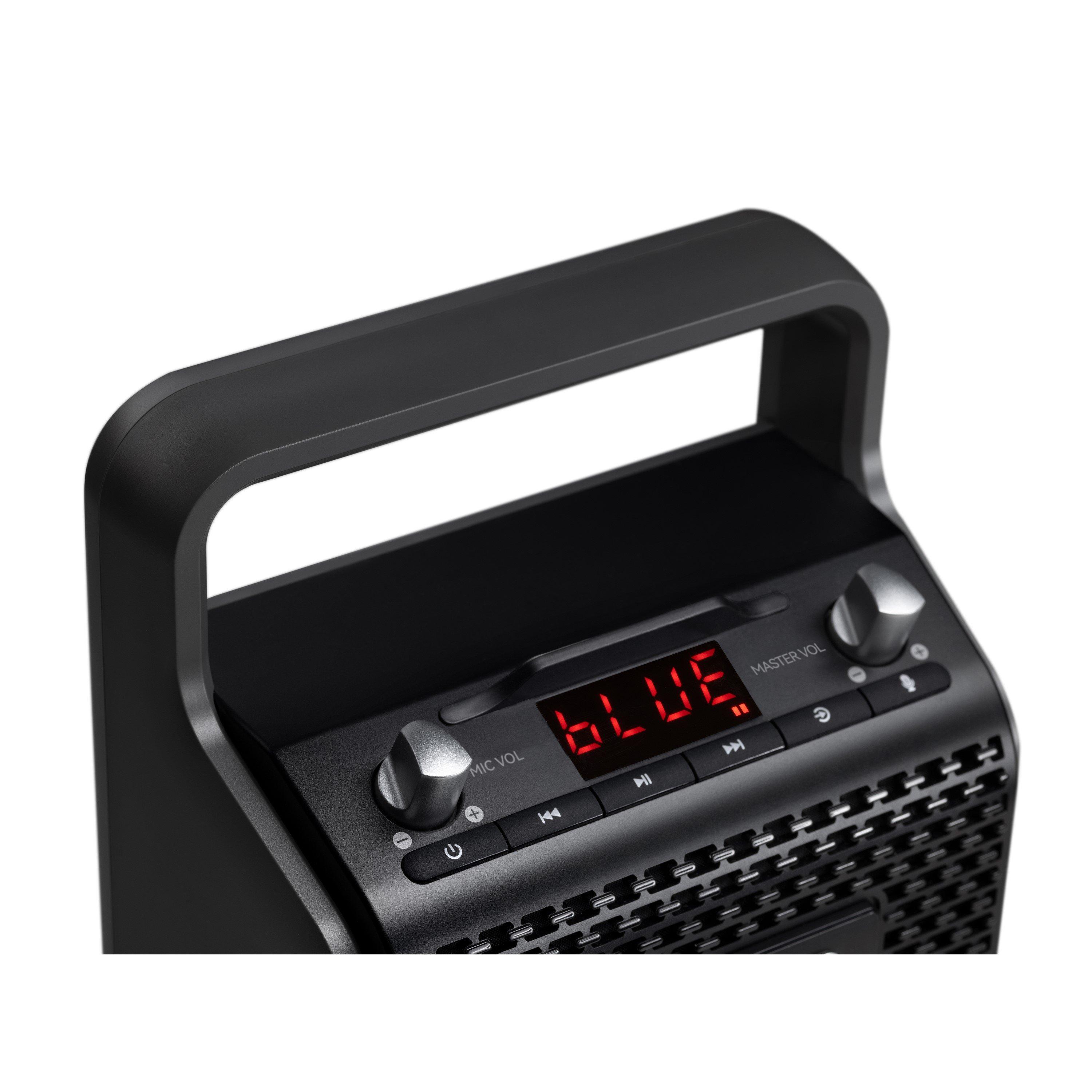 Black - Edifier - Edifier PP205 Portable Bluetooth Karaoke Speaker - 7