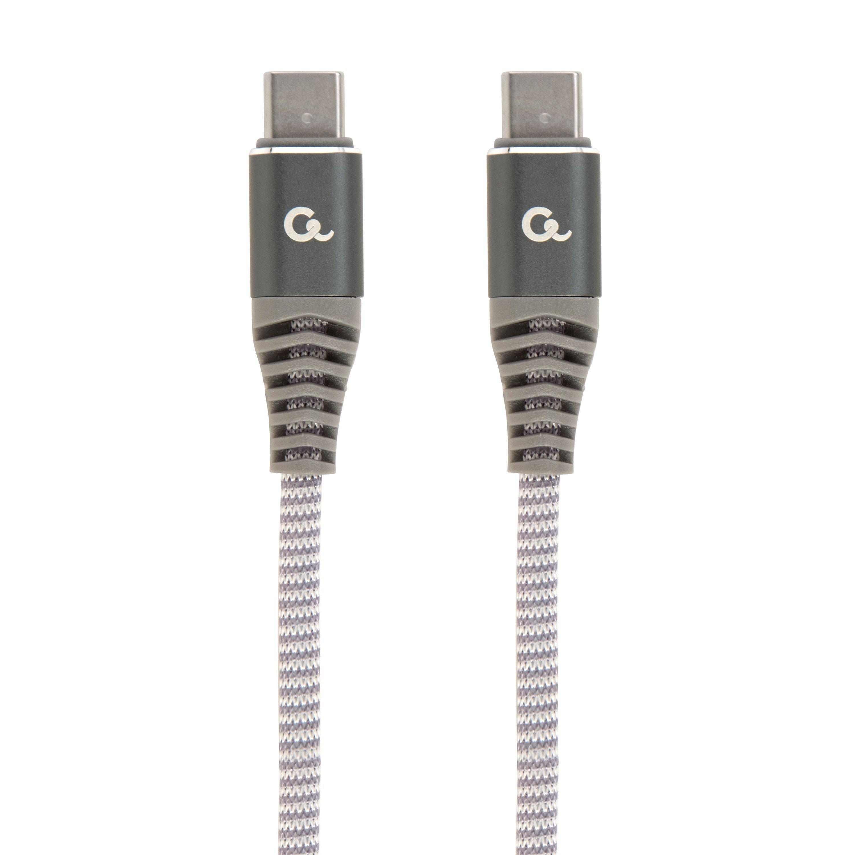 Grey - Cablexpert - Cablexpert 100W USB Type-C PD Charging Cable 1.5M - 1