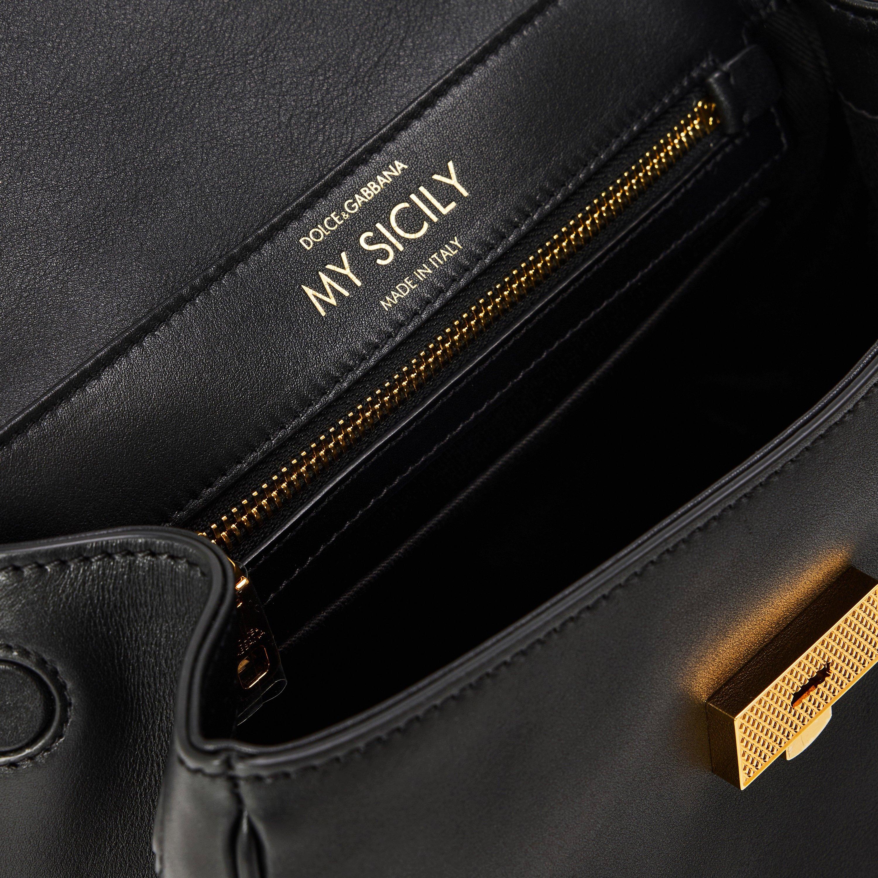 NERO - Dolce and Gabbana - Womens My Sicily Bag - 5