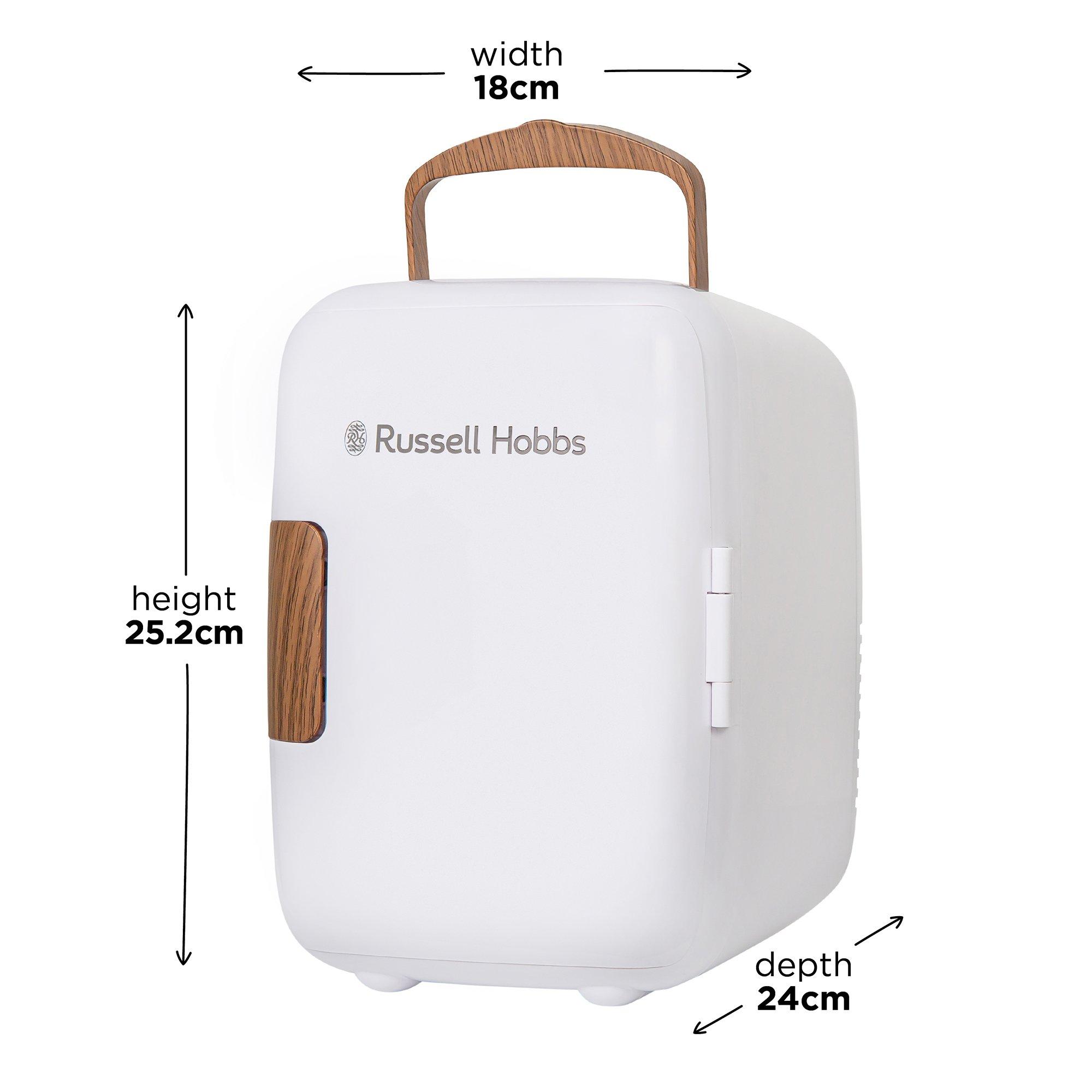 Scandi White - Russell Hobbs - Russell Hobbs RH4CLR1001SCW 4L Mini Compact Cooler - 2