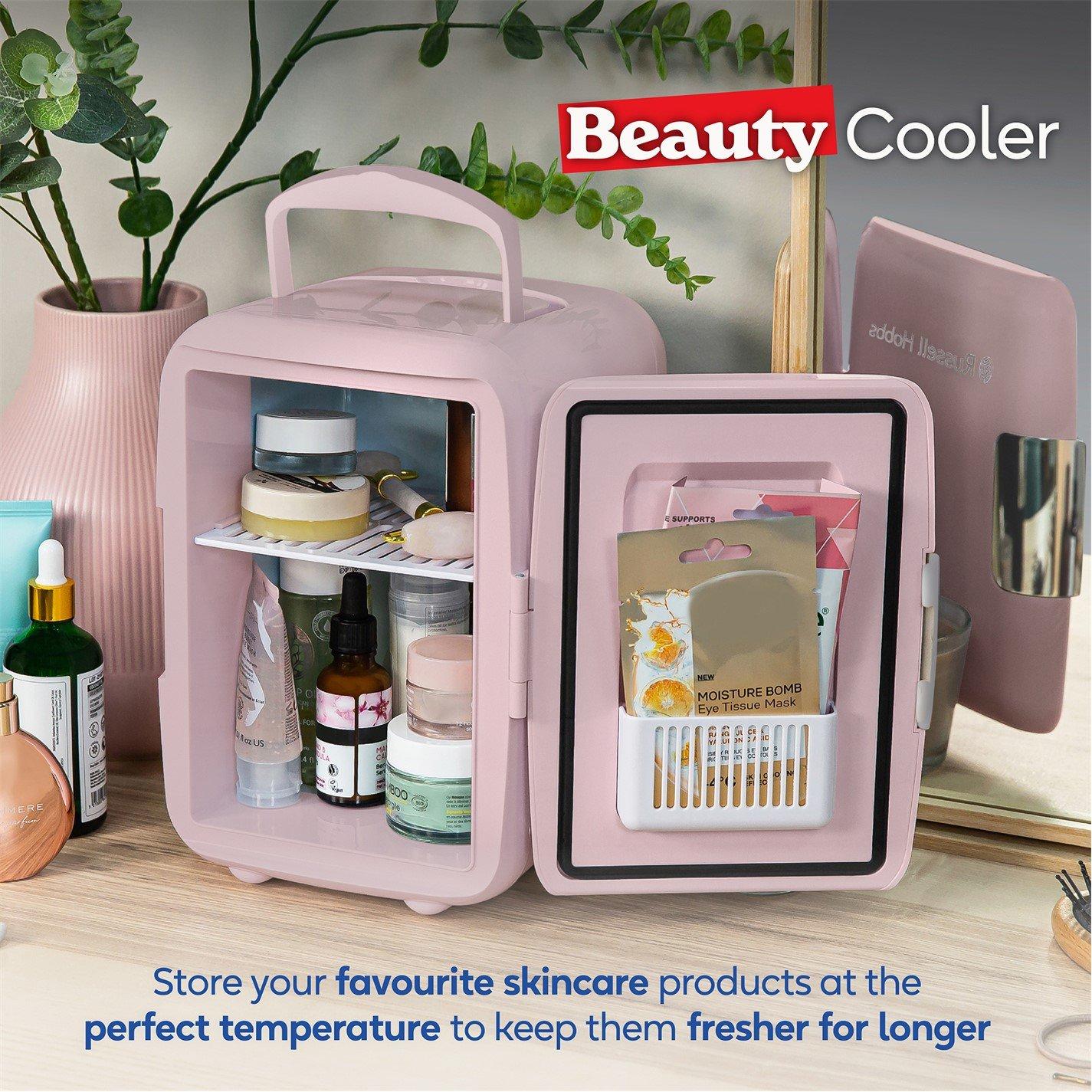 Pink - Russell Hobbs - RH4CLR1001P Mini Cooler 4L Pink - 5