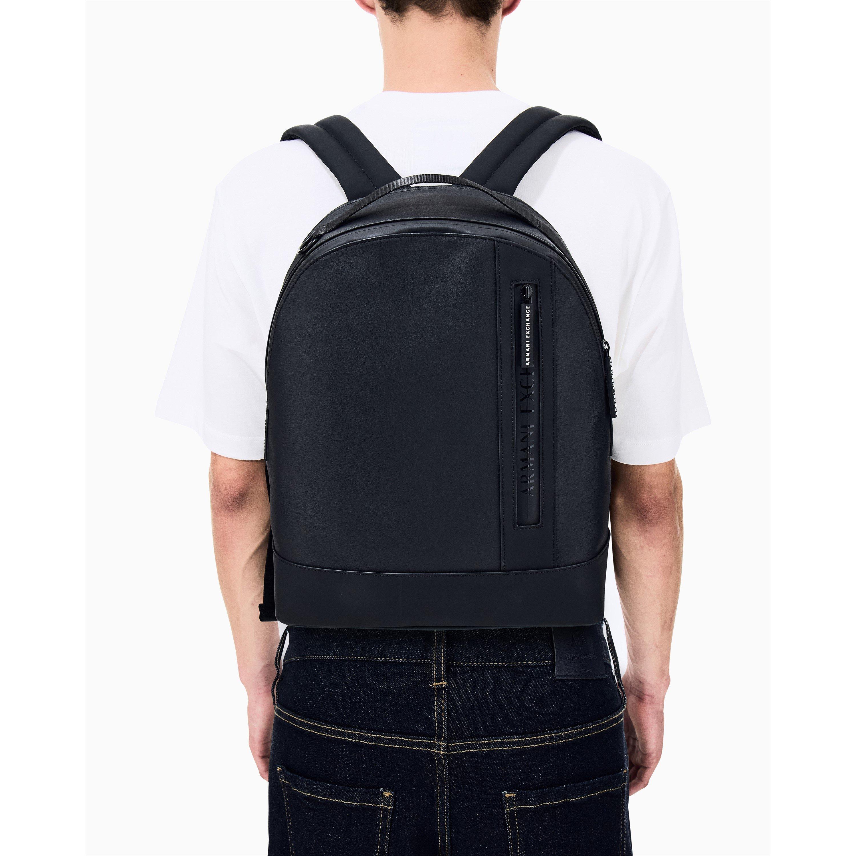 Black / Black - Armani Exchange - Armani Exchange Backpack - 1