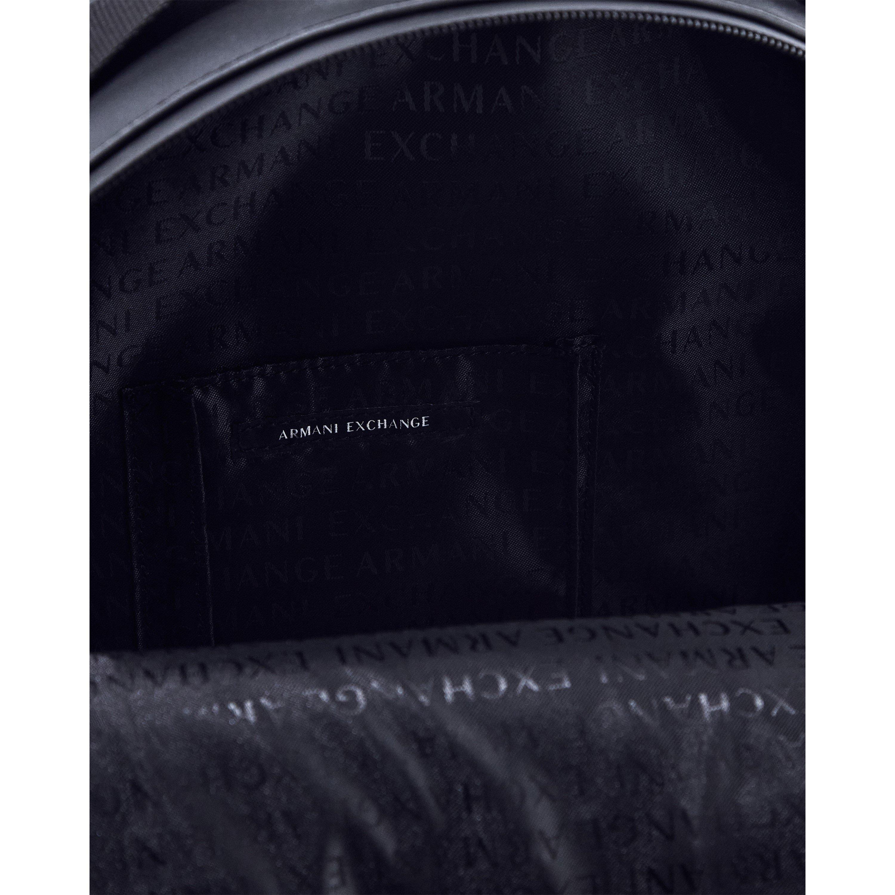 Black / Black - Armani Exchange - Armani Exchange Backpack - 4