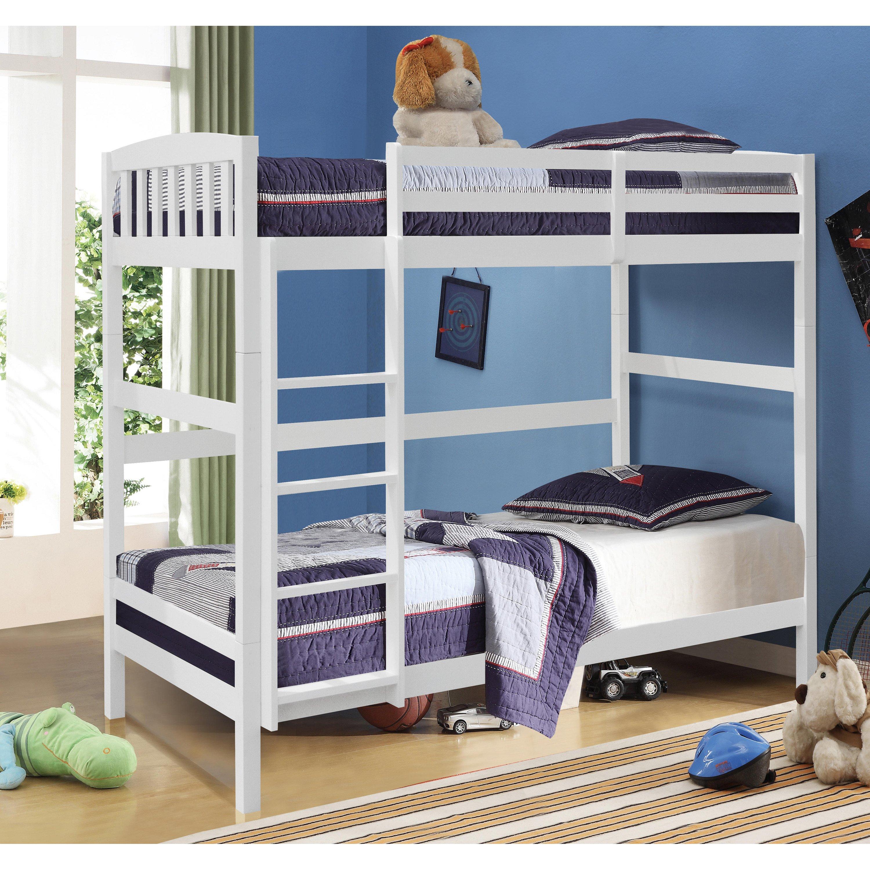 Wooden Combination Bunk Bed Frame Only