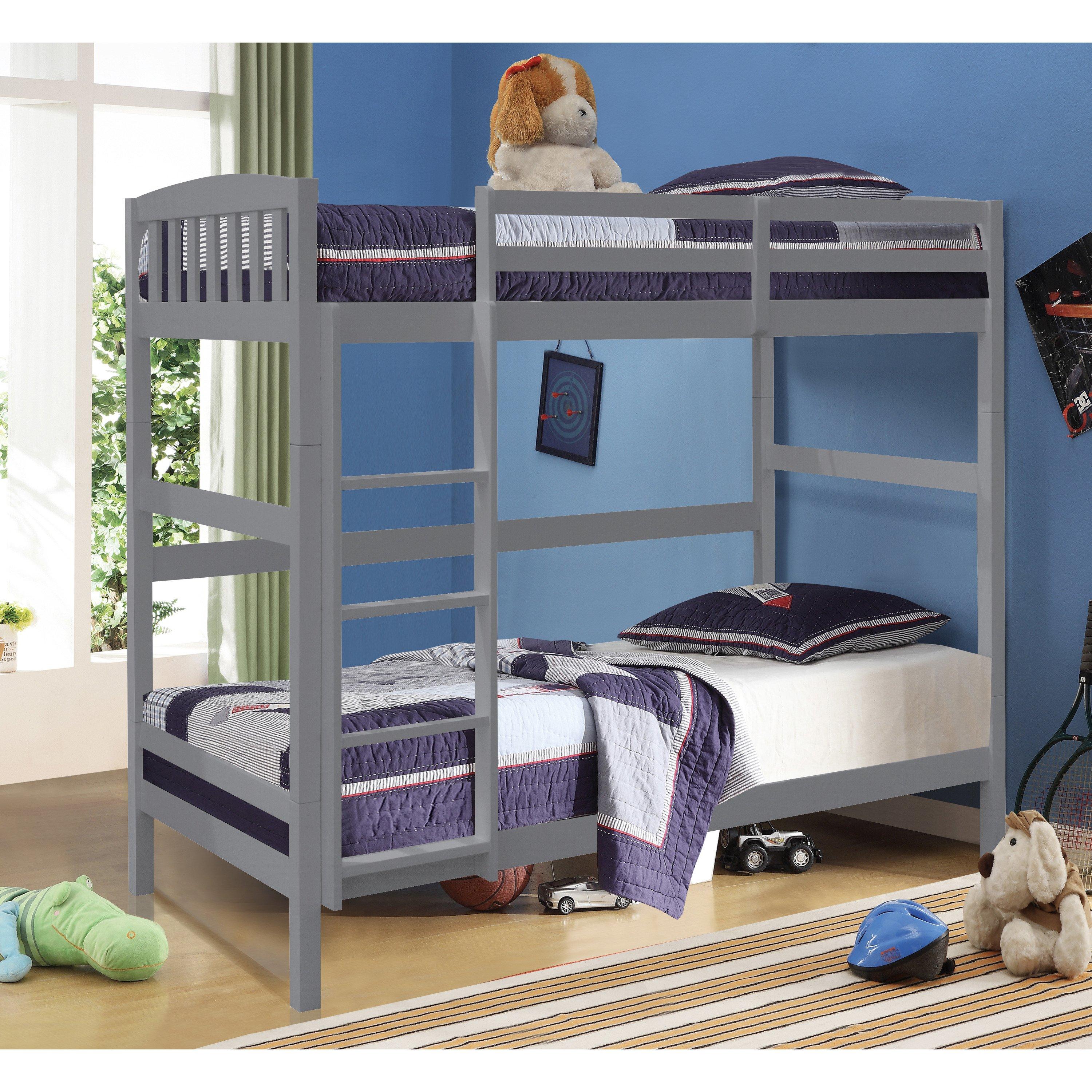 Wooden Combination Bunk Bed Frame Only