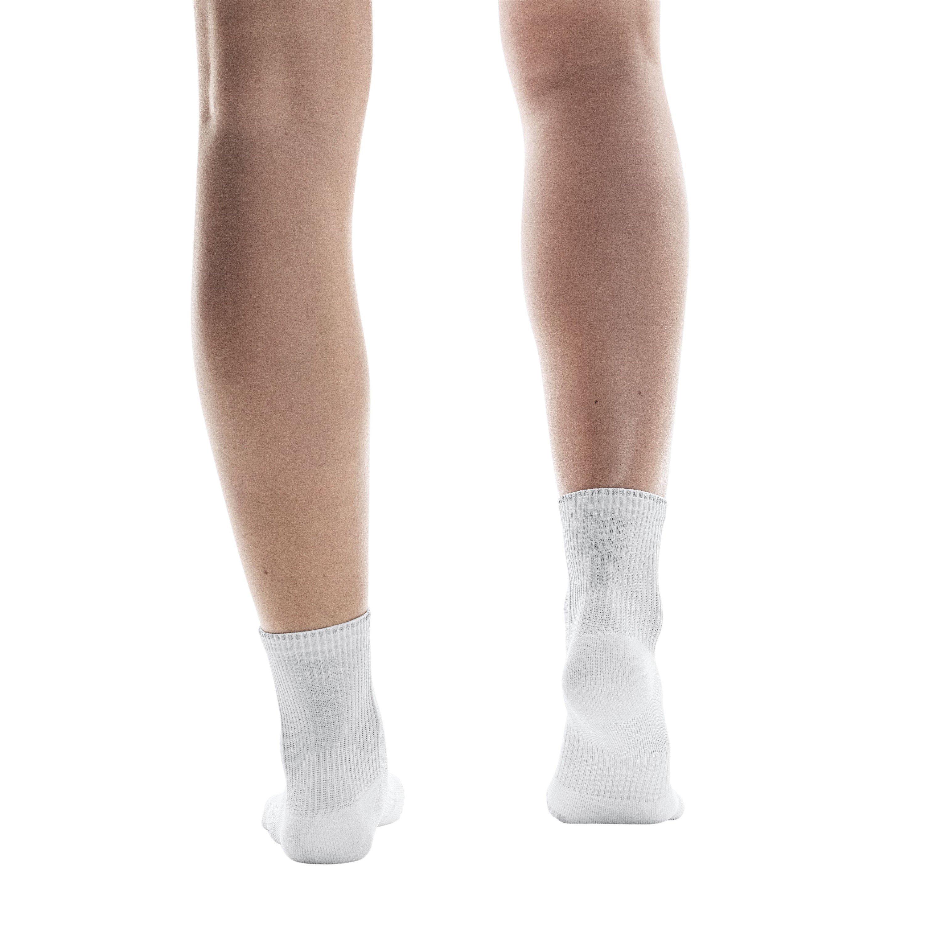 White - On - Adults Quarter Socks - 4