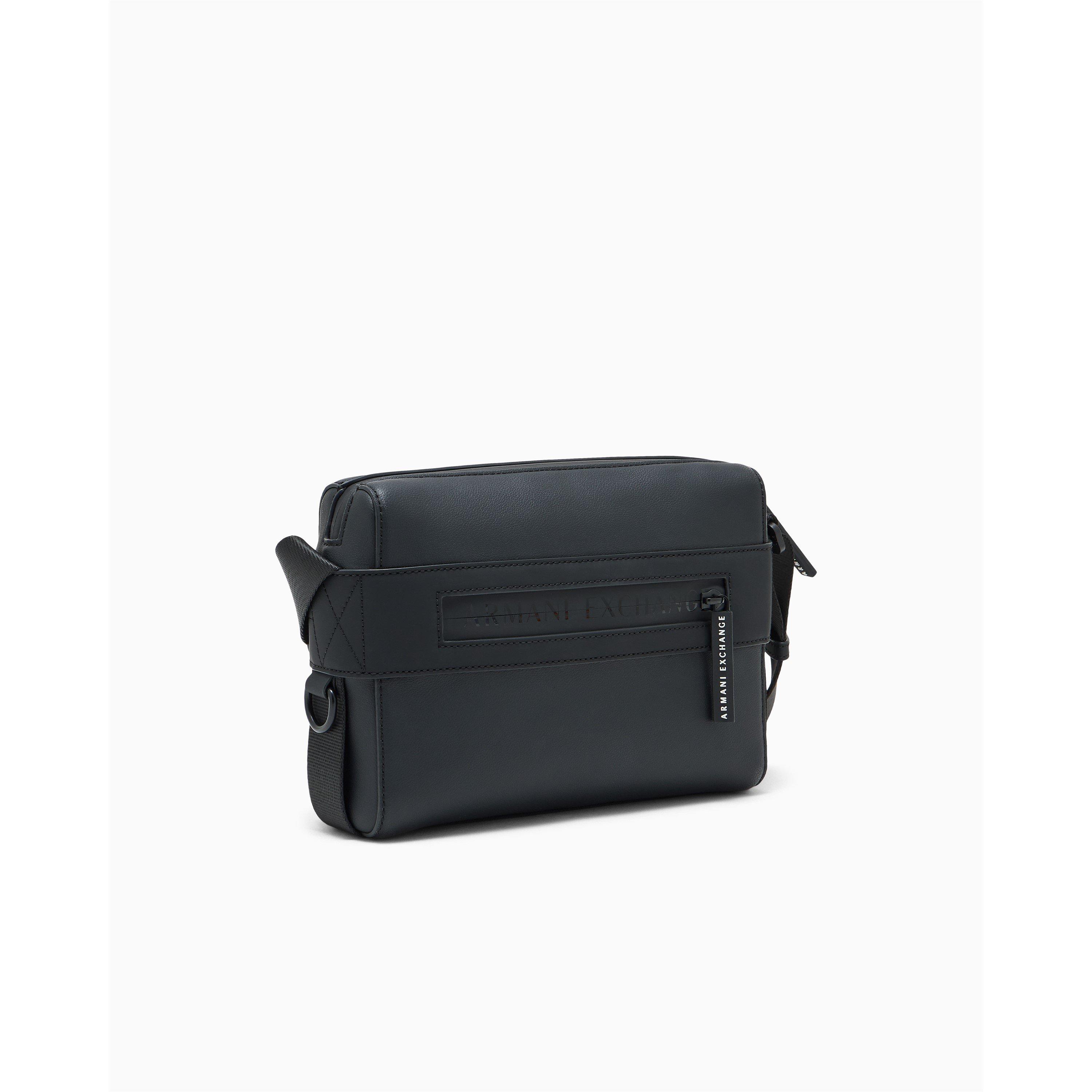 Armani Exchange Men's Crossbody Bag - Black / Black