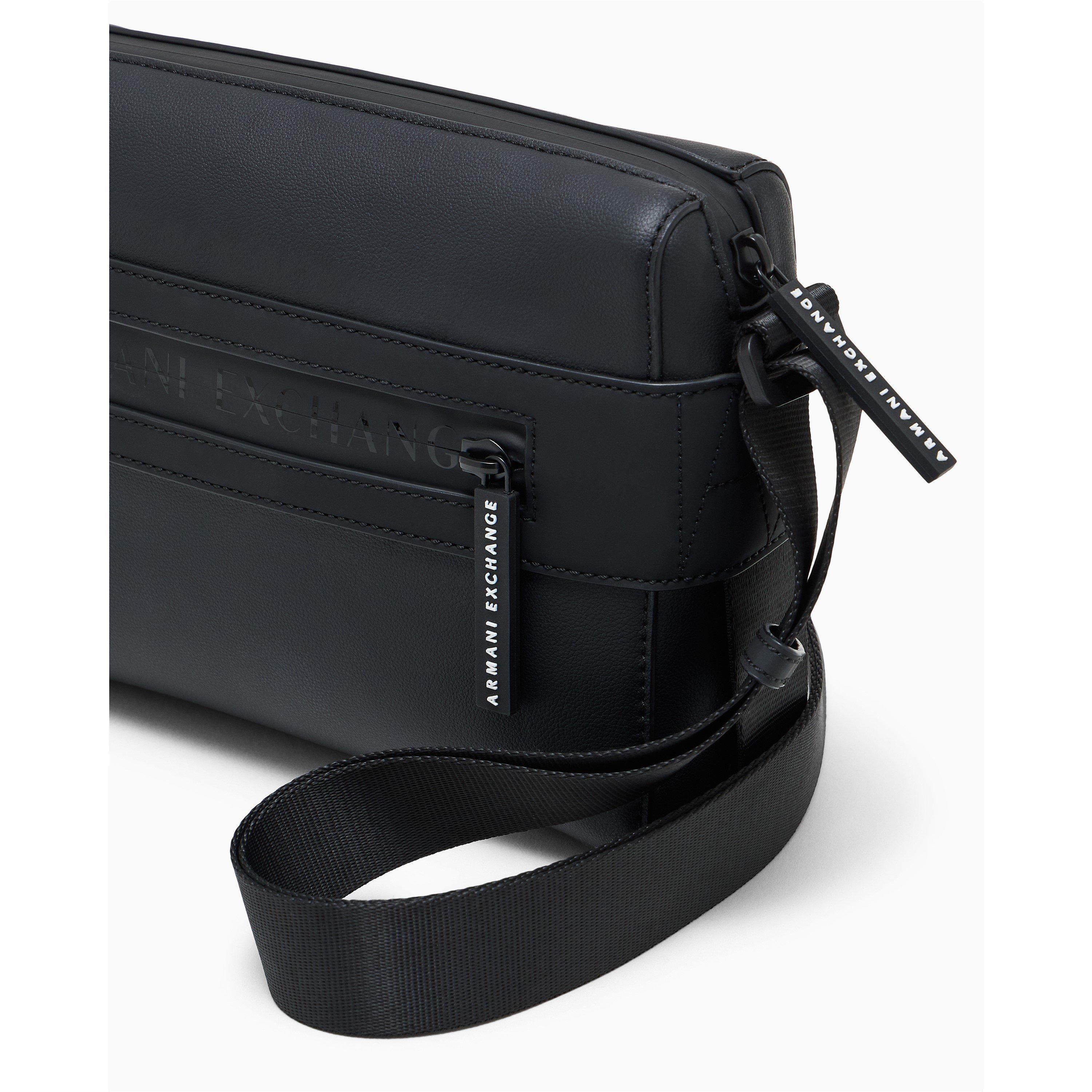 Black / Black - Armani Exchange - Armani Exchange Messenger Bag - 5