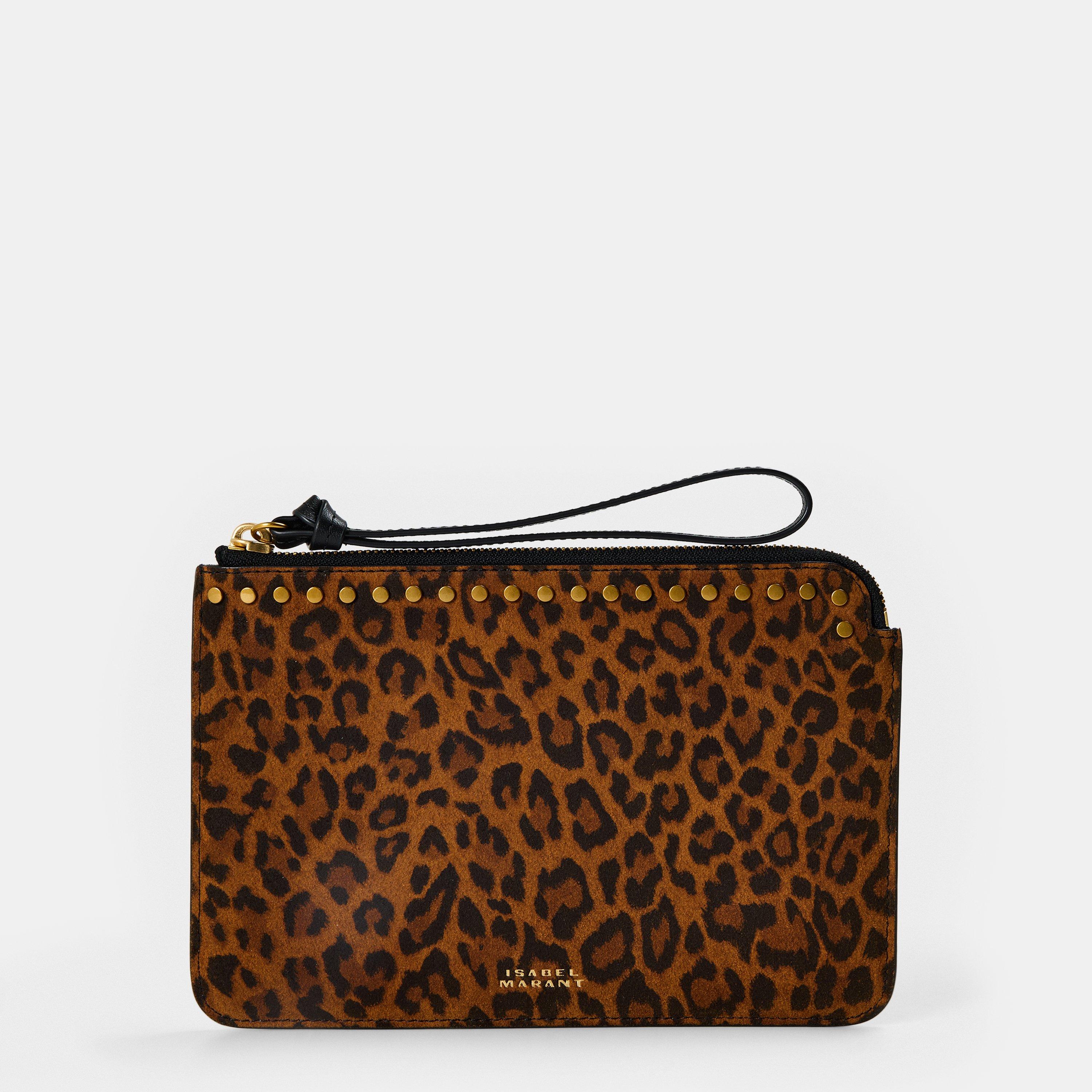 Isabel Marant Women's Flat Pouch - Leopard 99LE