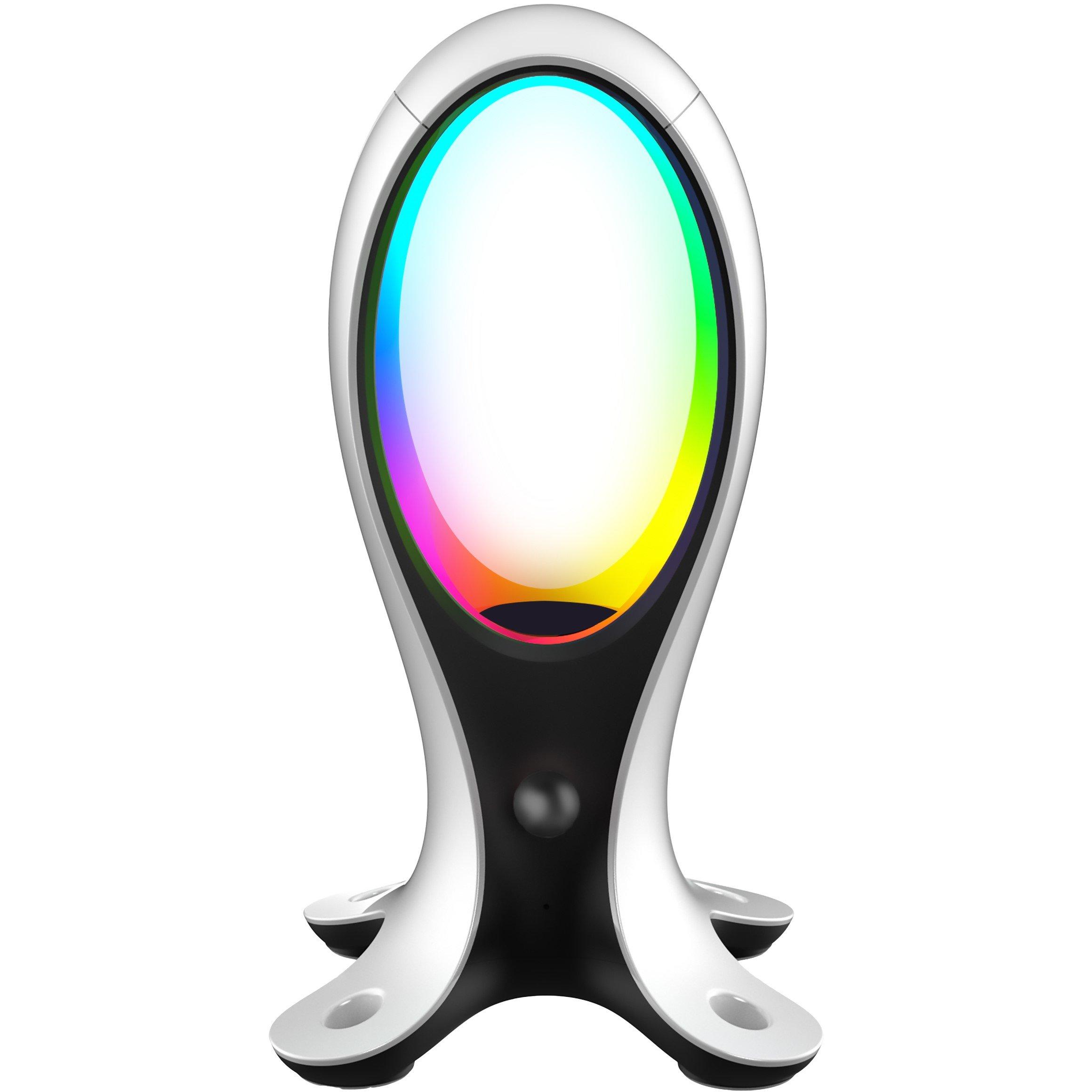 White / Black - Subsonic - Subsonic Electra RGB Headset Stand With USB Hub - 1