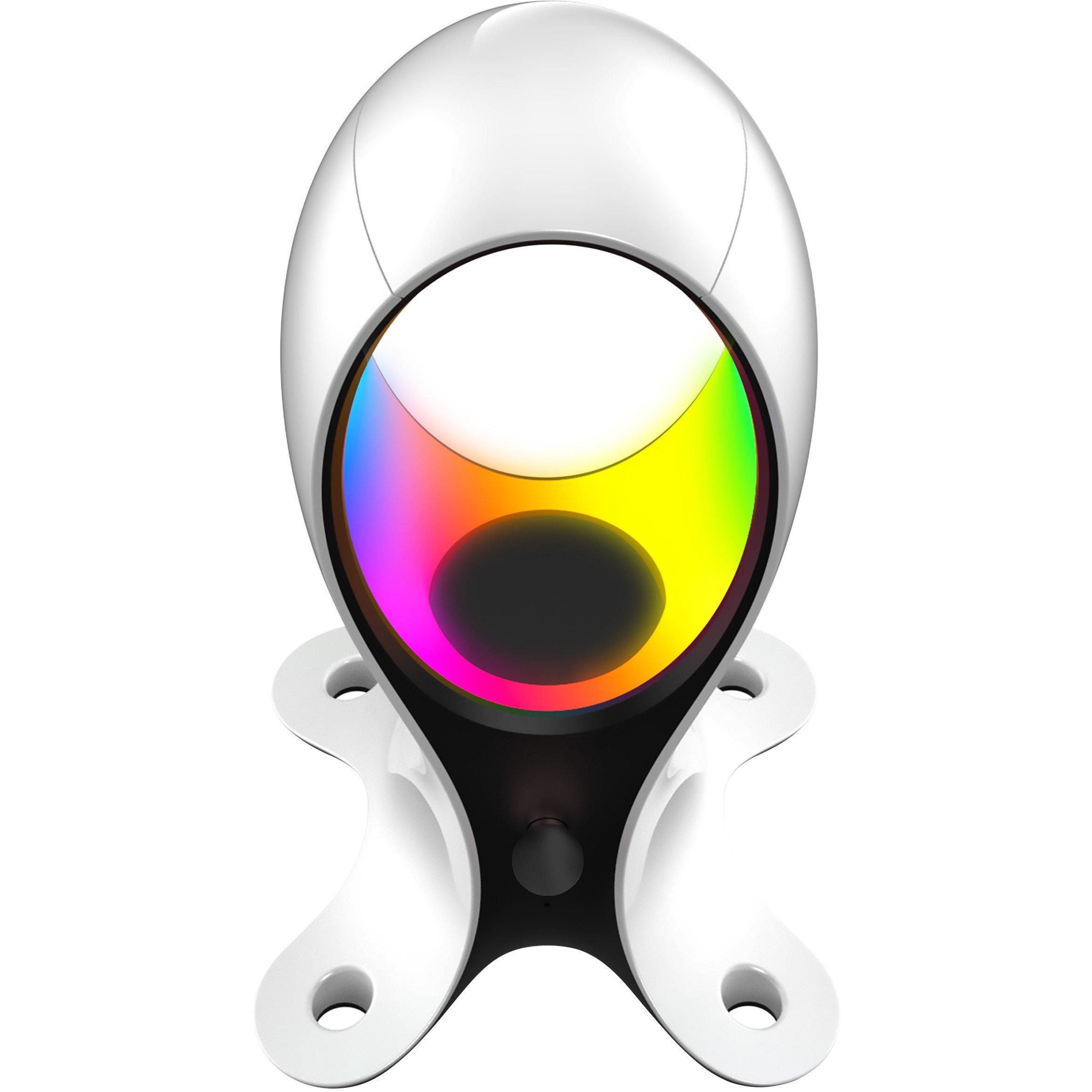 White / Black - Subsonic - Subsonic Electra RGB Headset Stand With USB Hub - 4