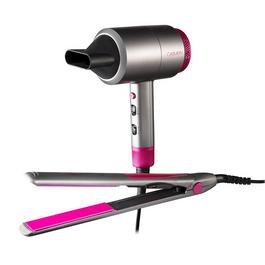 Carmen Neon DC Pro Keratin Hair Dryer and Ceramic Straigh