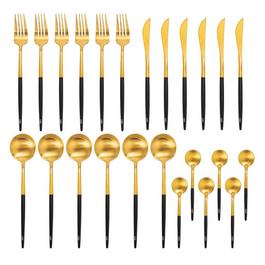 Biba 24 Piece Two Tone Cutlery Set