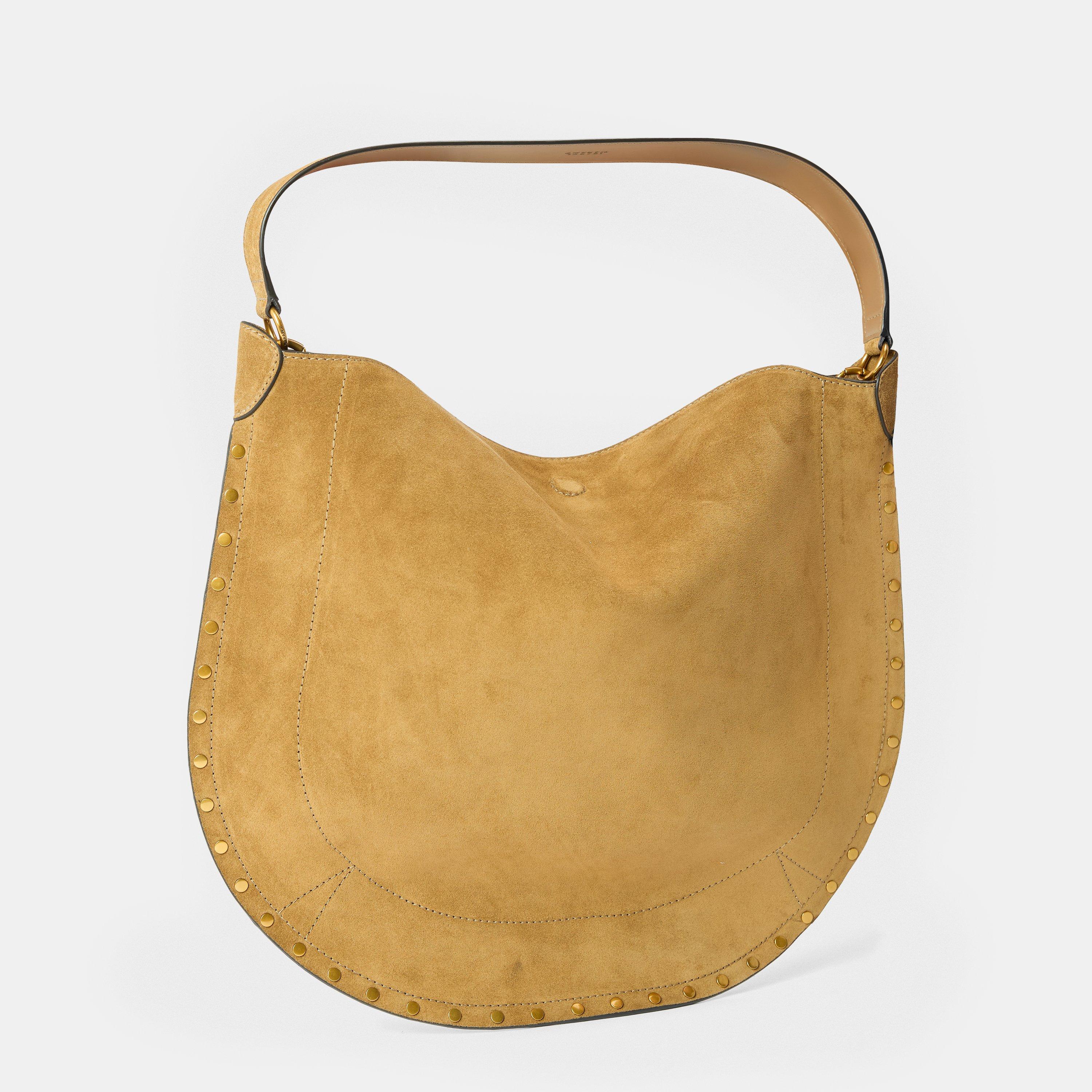 Taupe 50TA - Isabel Marant - Women's Oskan Soft Hobo Bag - 2