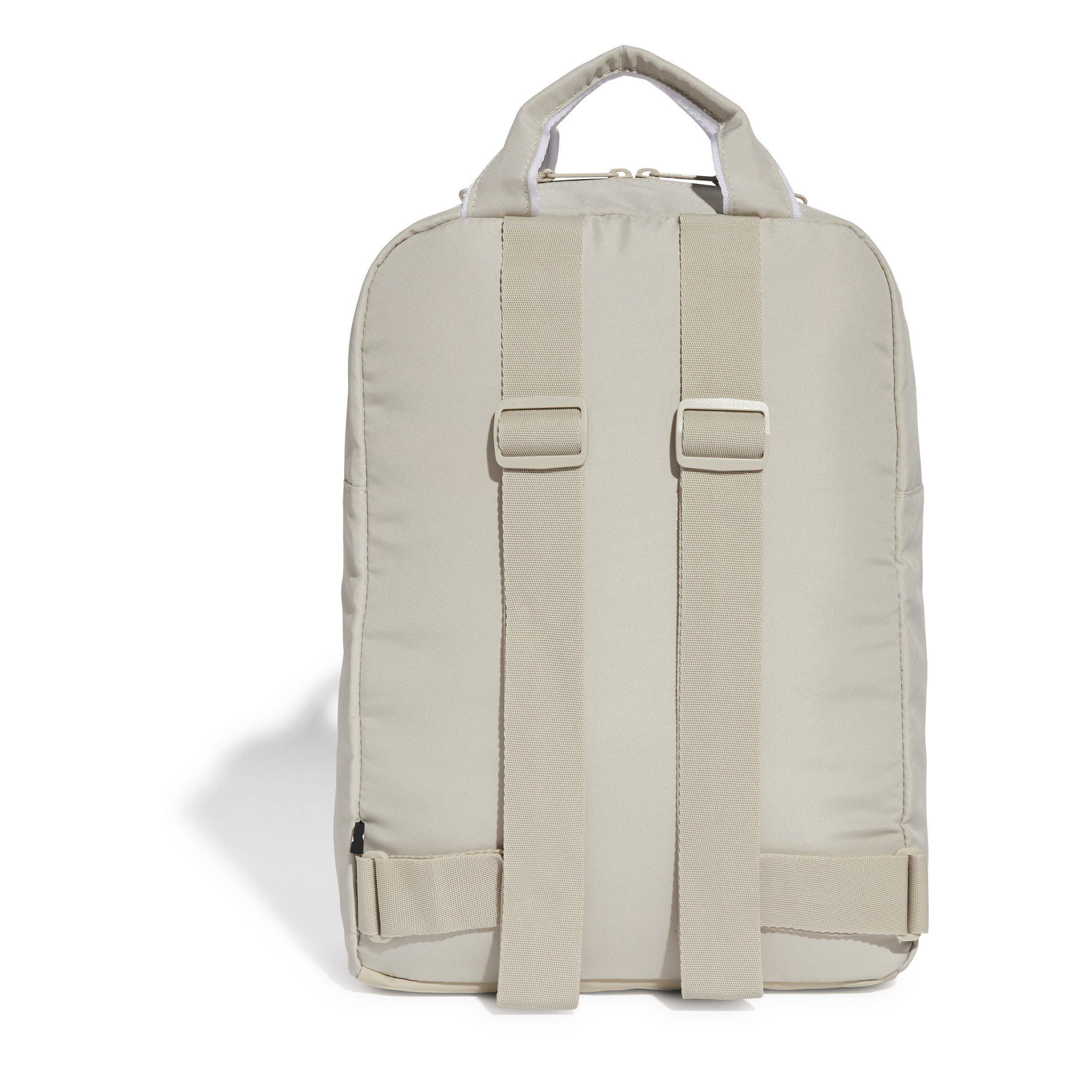 W.Alumina/White - adidas - Linear Essentials Backpack - 2