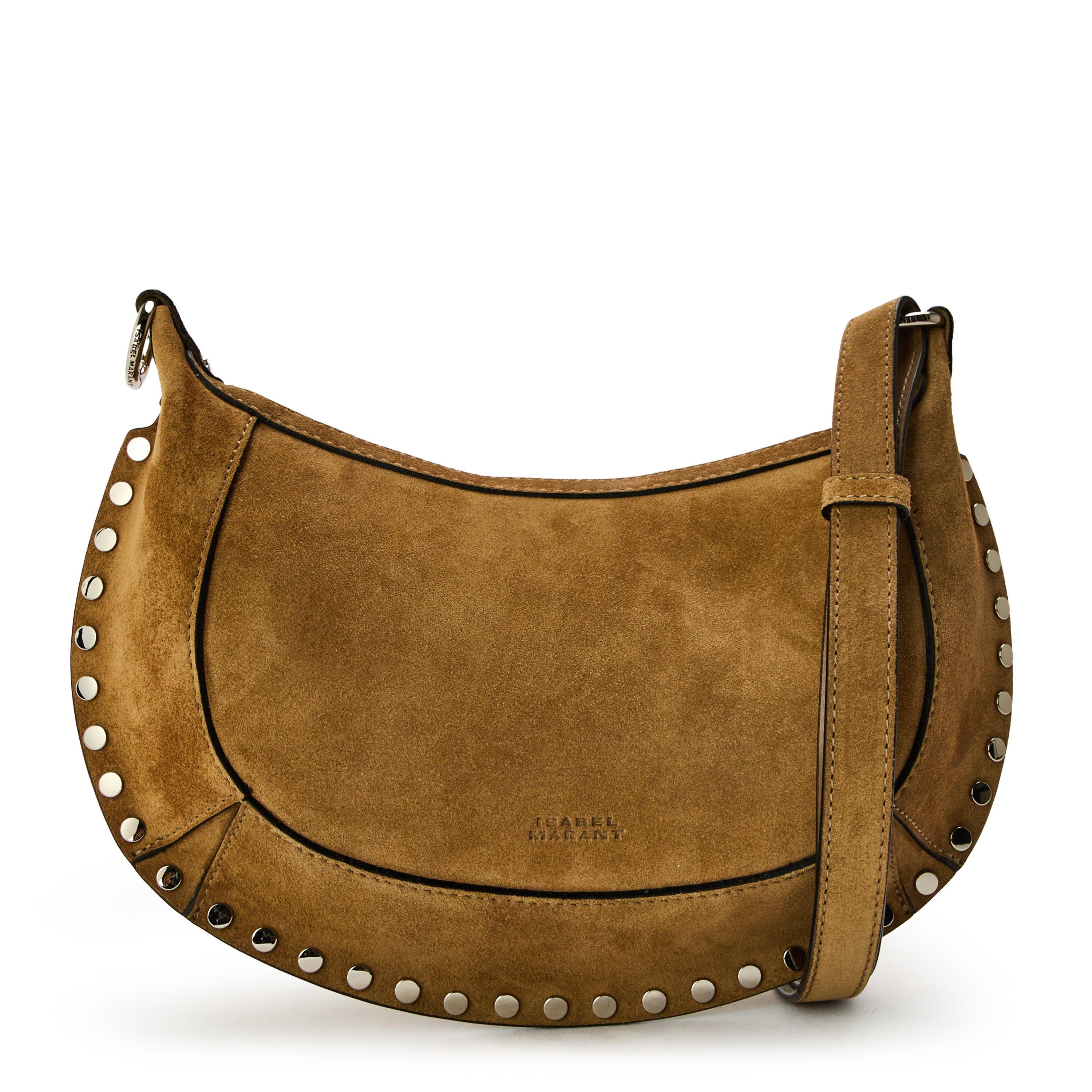 Isabel Marant Women's Oskan Moon Shoulder Bag - Taupe
