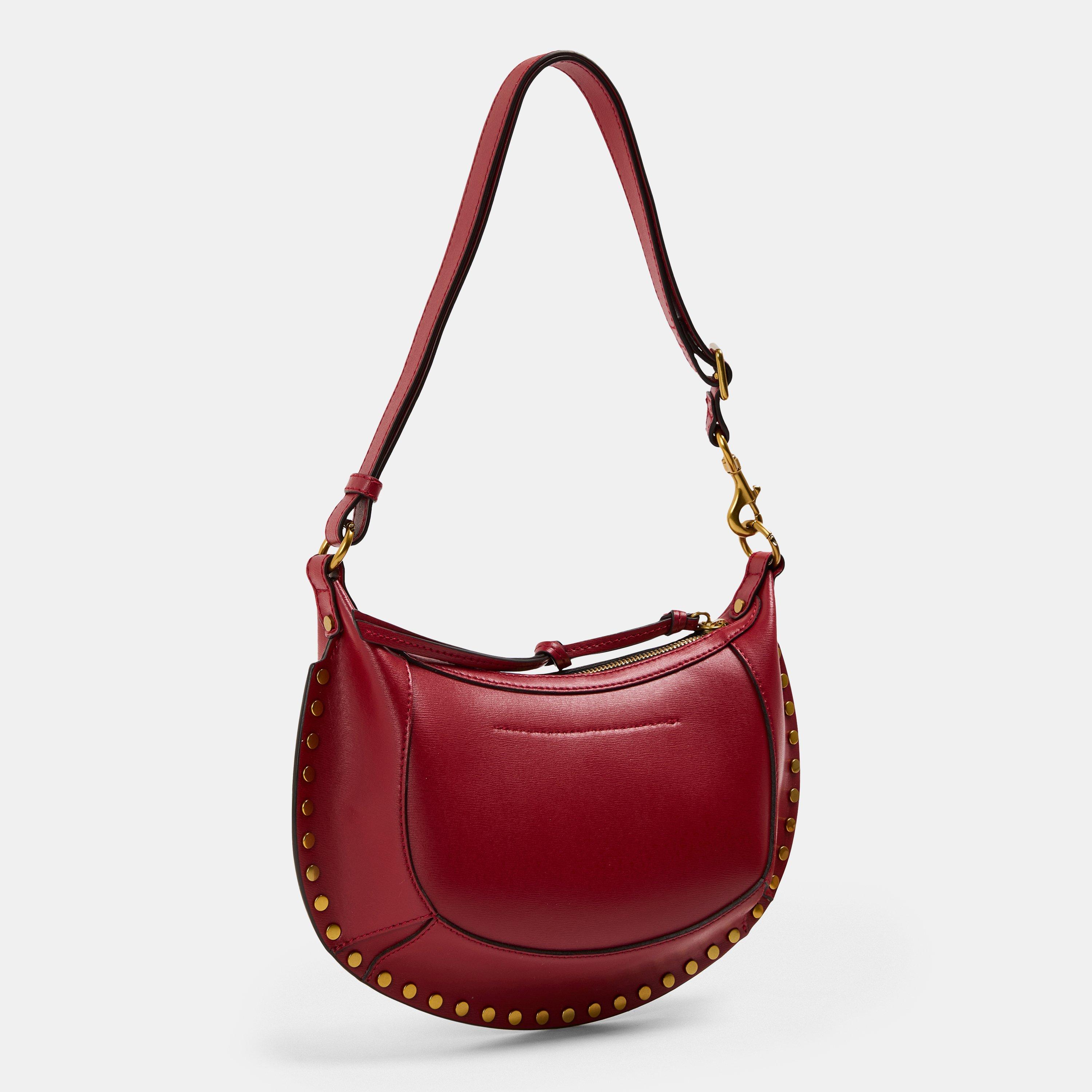 Dark Red 70DR - Isabel Marant - Women's Oskan Moon Shoulder Bag - 2