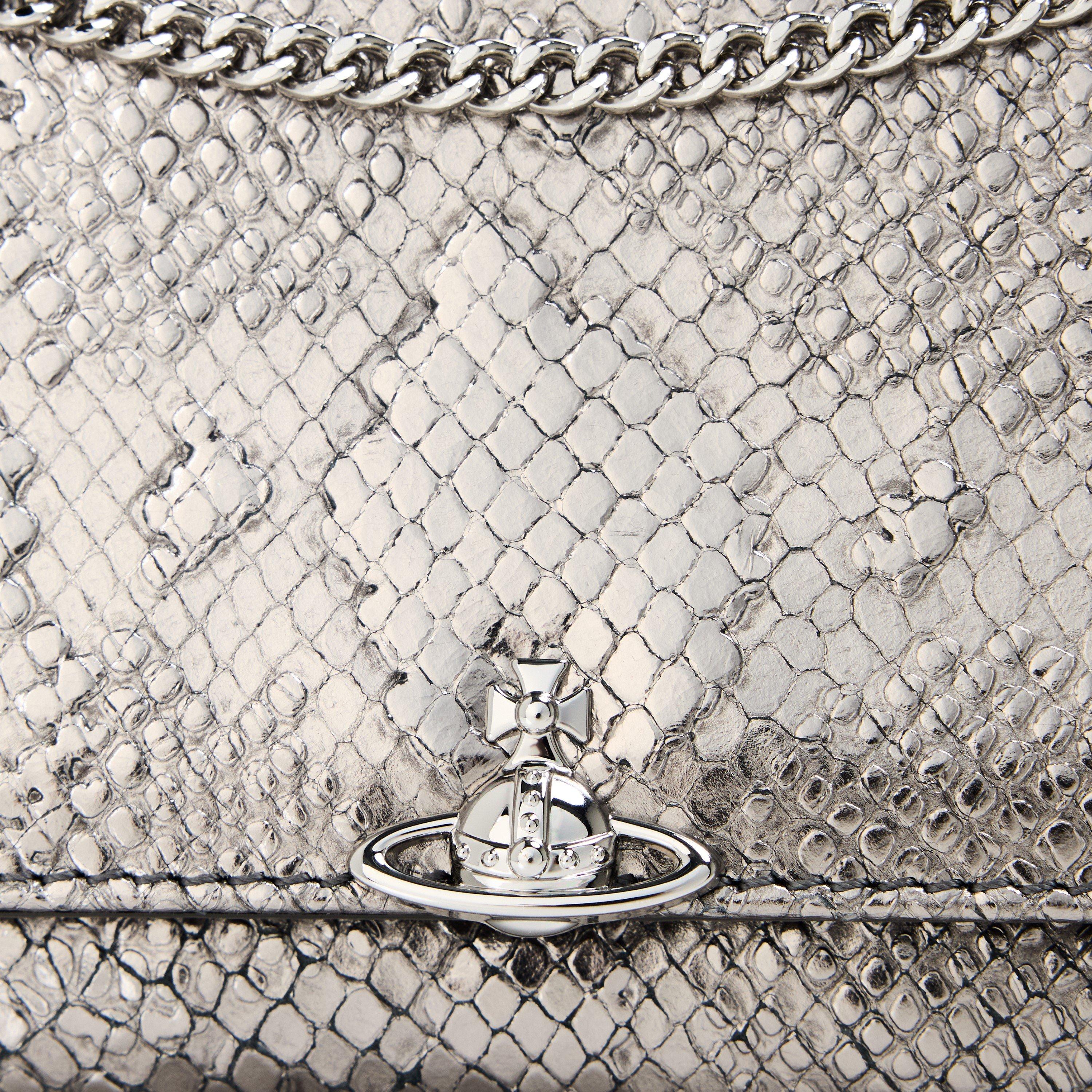 IRON - Vivienne Westwood - Women's Viv Chain Crossbody Bag - 4