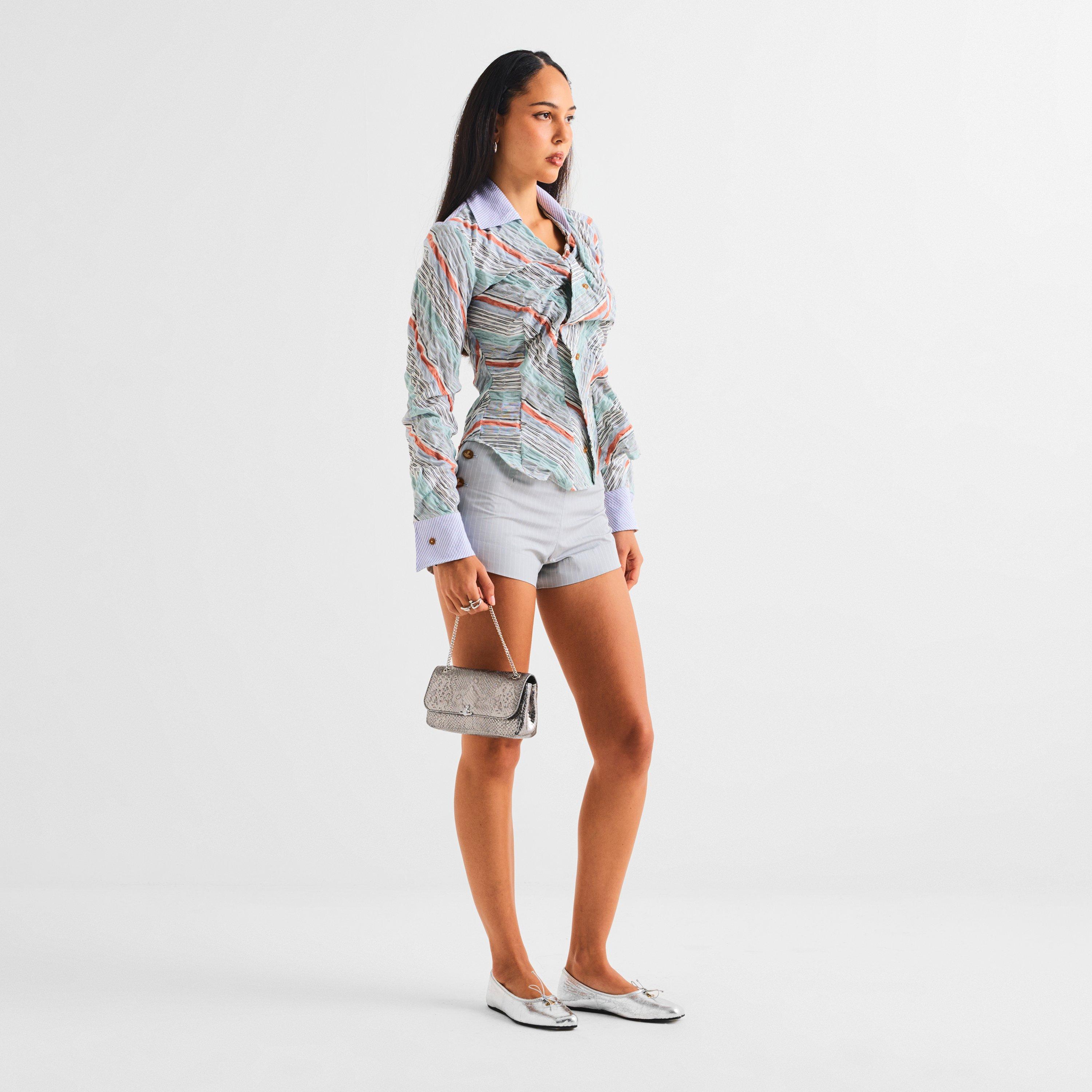 IRON - Vivienne Westwood - Women's Viv Chain Crossbody Bag - 6