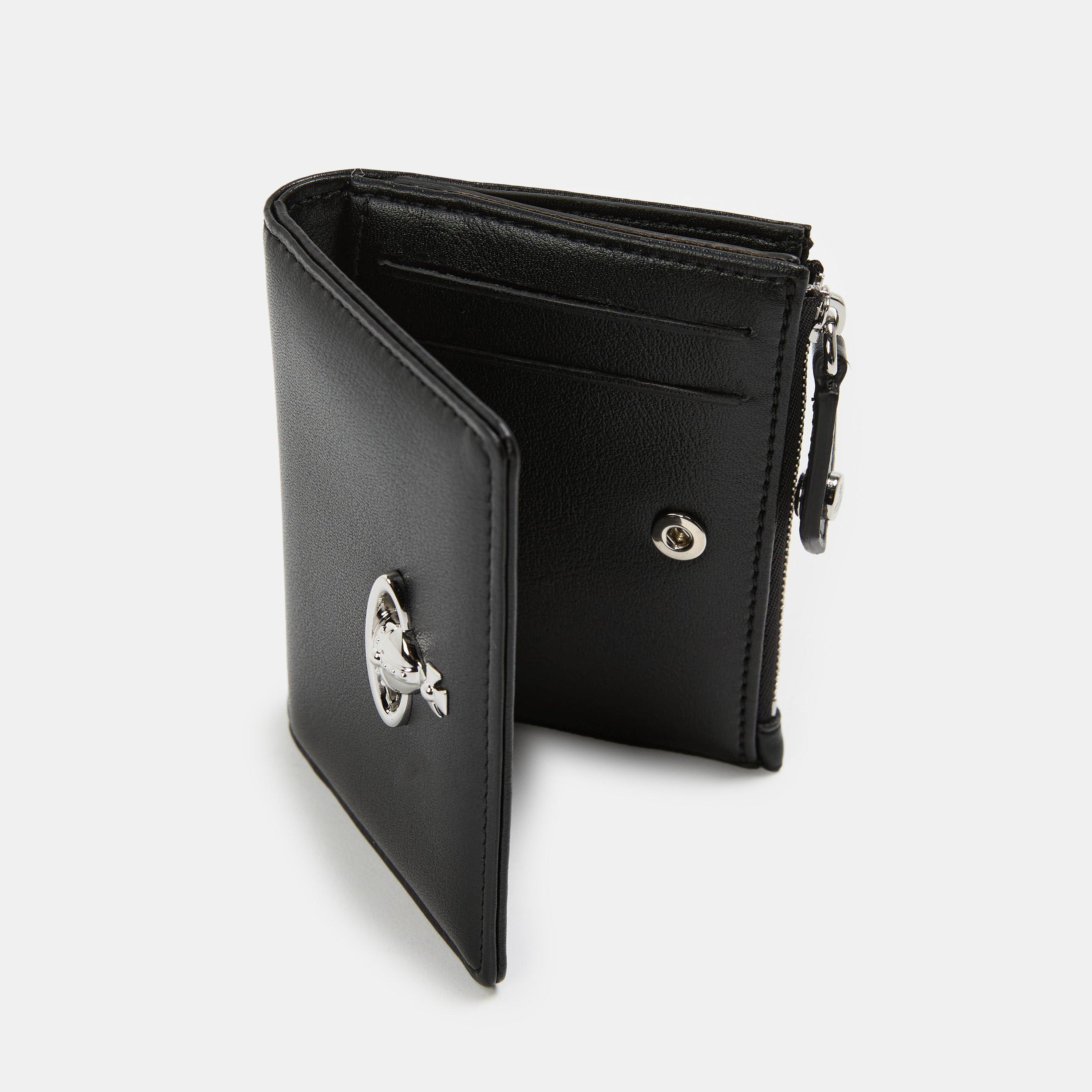 BLACK - Vivienne Westwood - Viv SlimFlap Purse Ld62 - 3