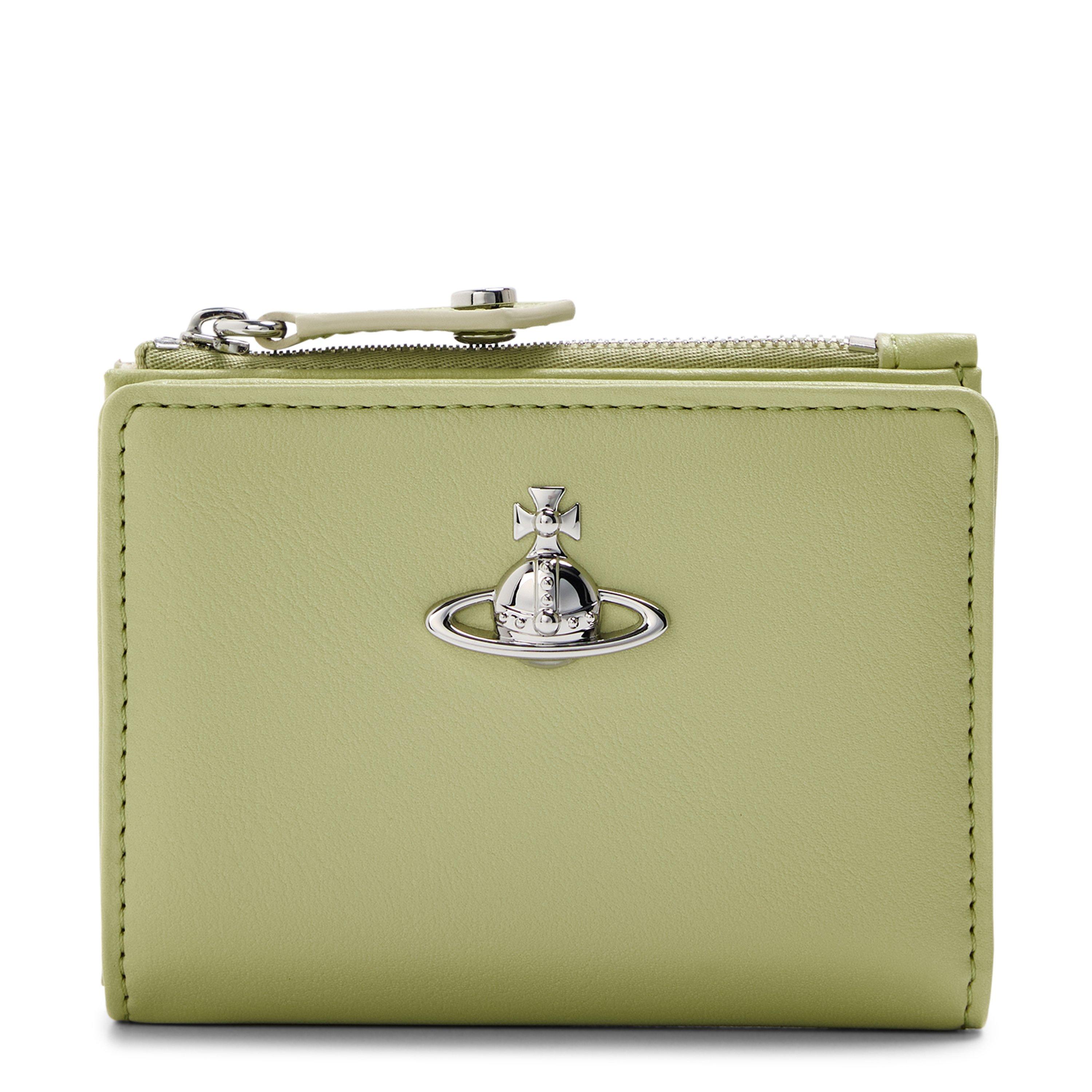 Vivienne Westwood Women's Viv SlimFlap Zip Around Purse - PastelGreen