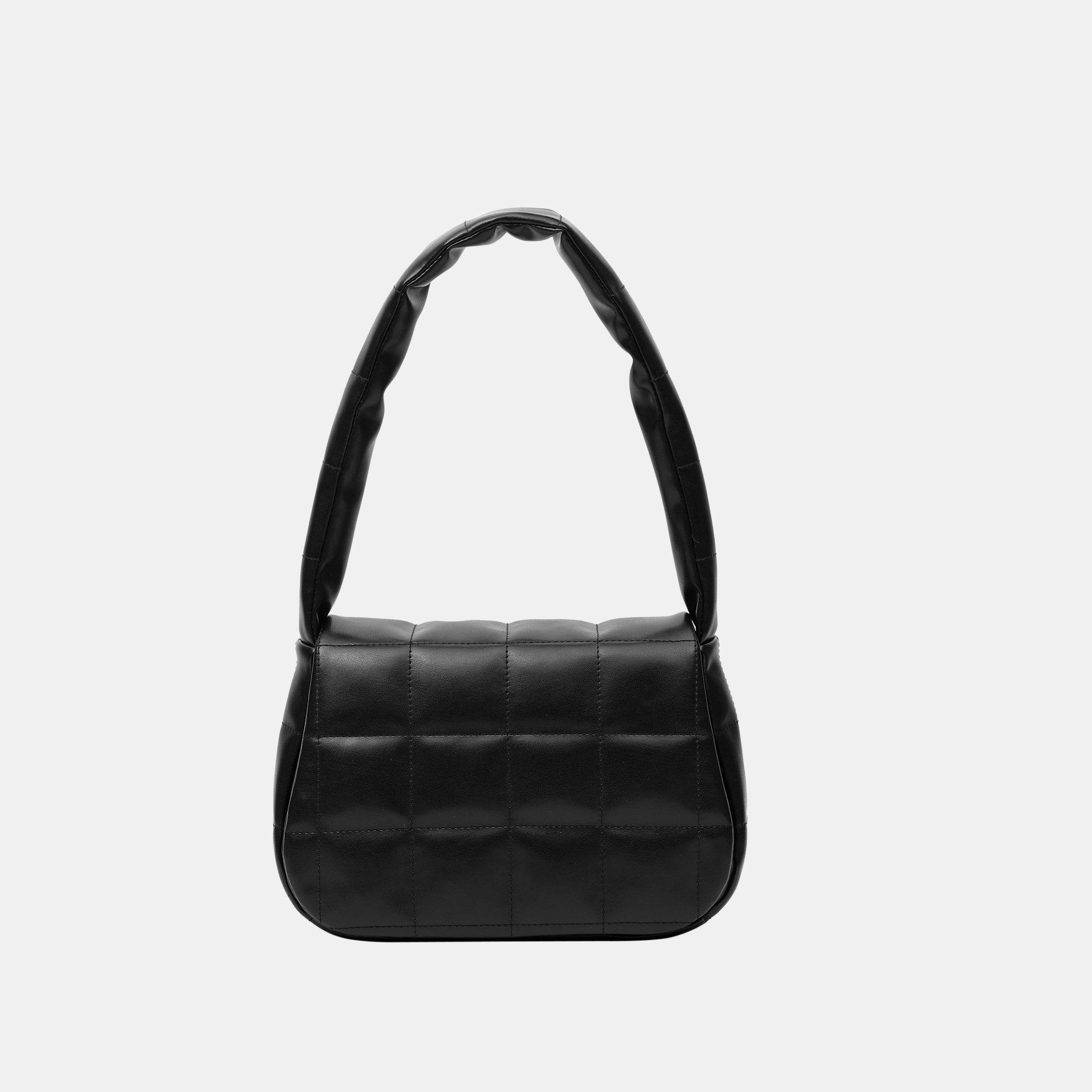 Firetrap Women's Faux Leather Shoulder Bag - Black