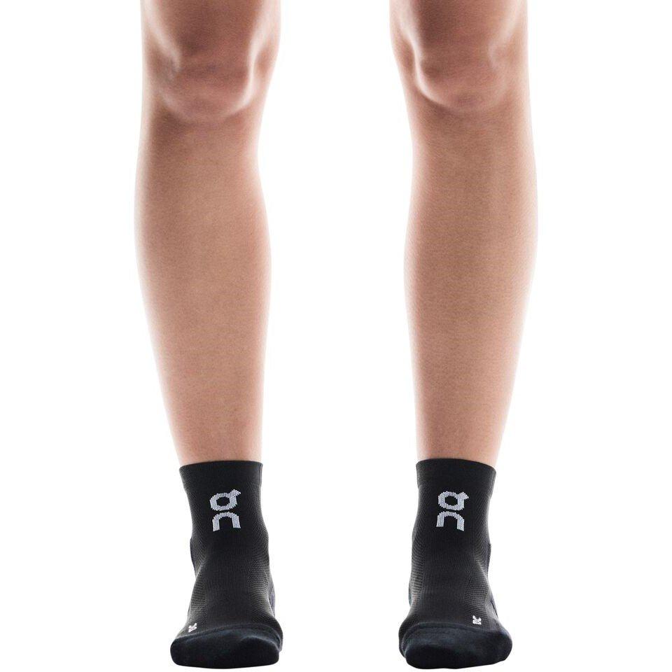 Black - On - Core Run Mid 2pk Sock - 1