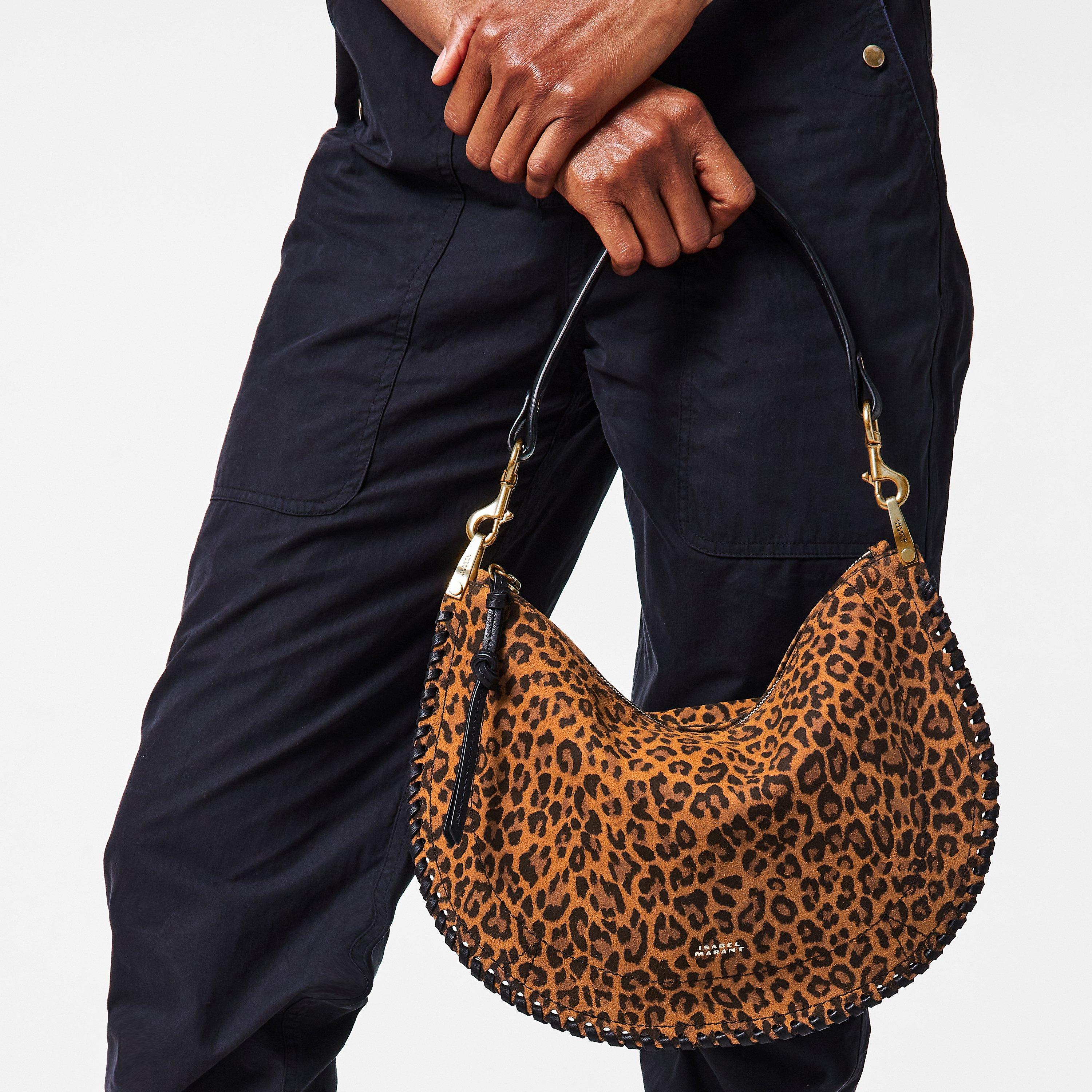 Leopard 99LE - Isabel Marant - Women's Oskan Soft Zipped Shoulder Bag - 3