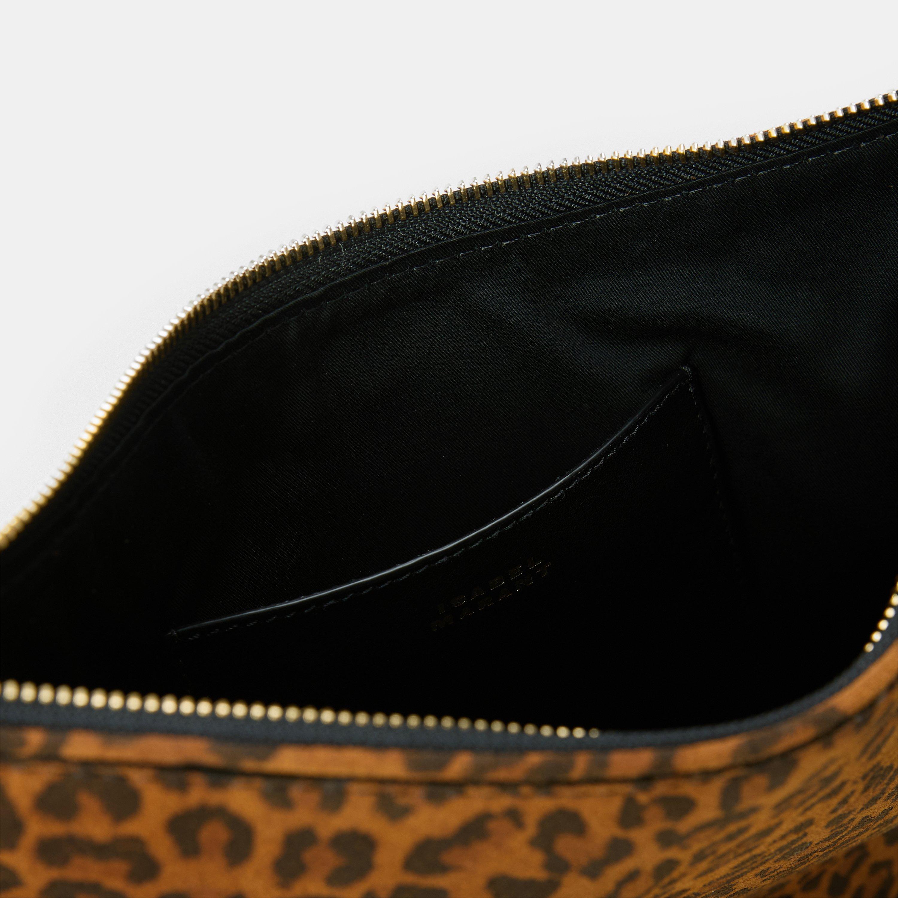 Leopard 99LE - Isabel Marant - Women's Oskan Soft Zipped Shoulder Bag - 5