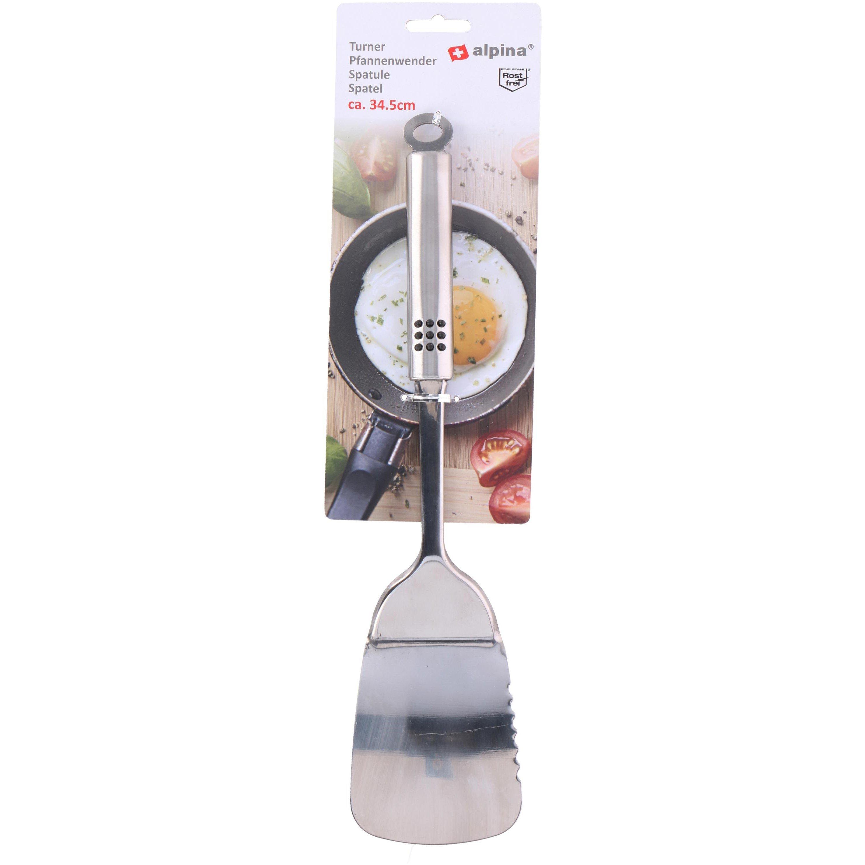 Silver - Alpina - ALPINA Kitchen Turner 34.5cm - 1