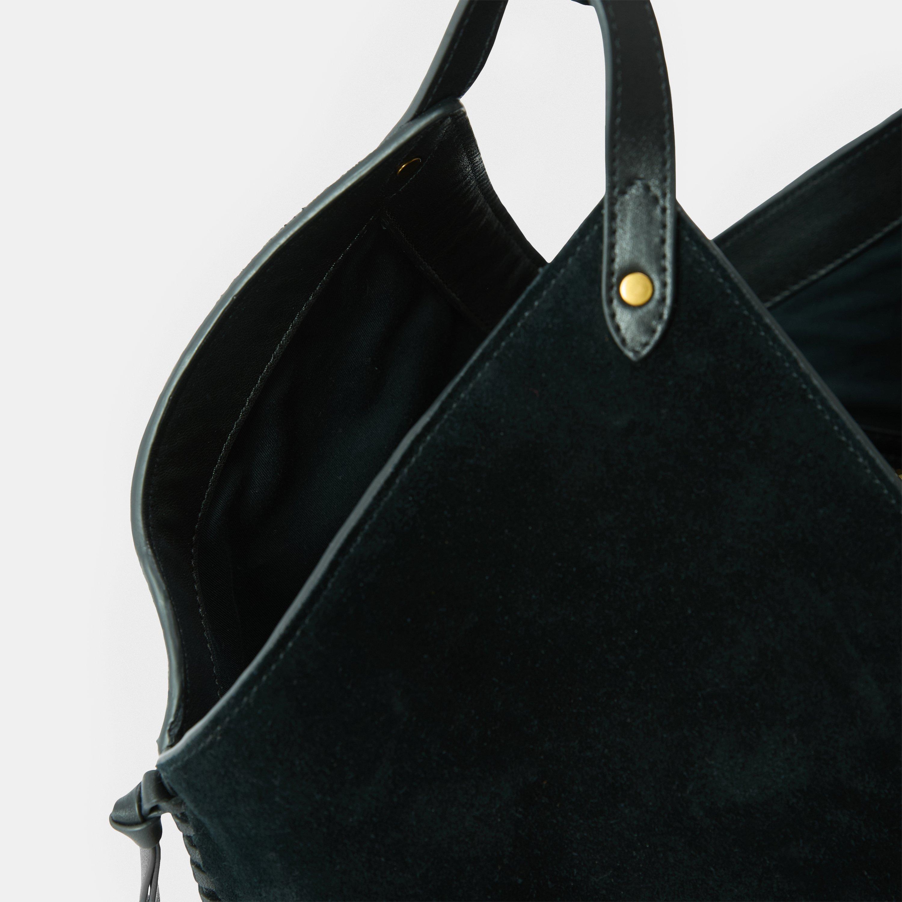 Black 01BK - Isabel Marant - Women's Tampa Shoulder Bag - 5