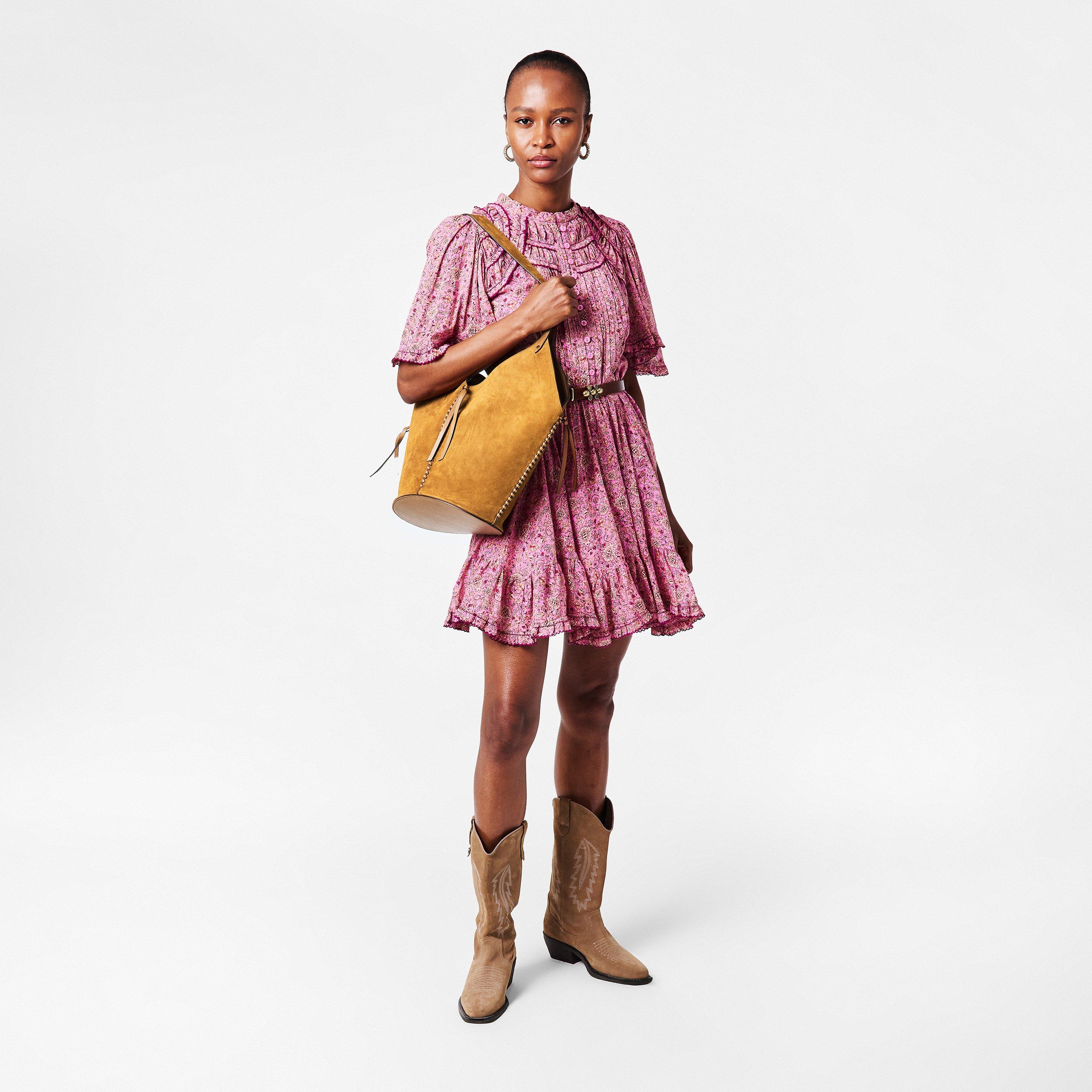 Cognac 50CO - Isabel Marant - Women's Tampa Shoulder Bag - 6