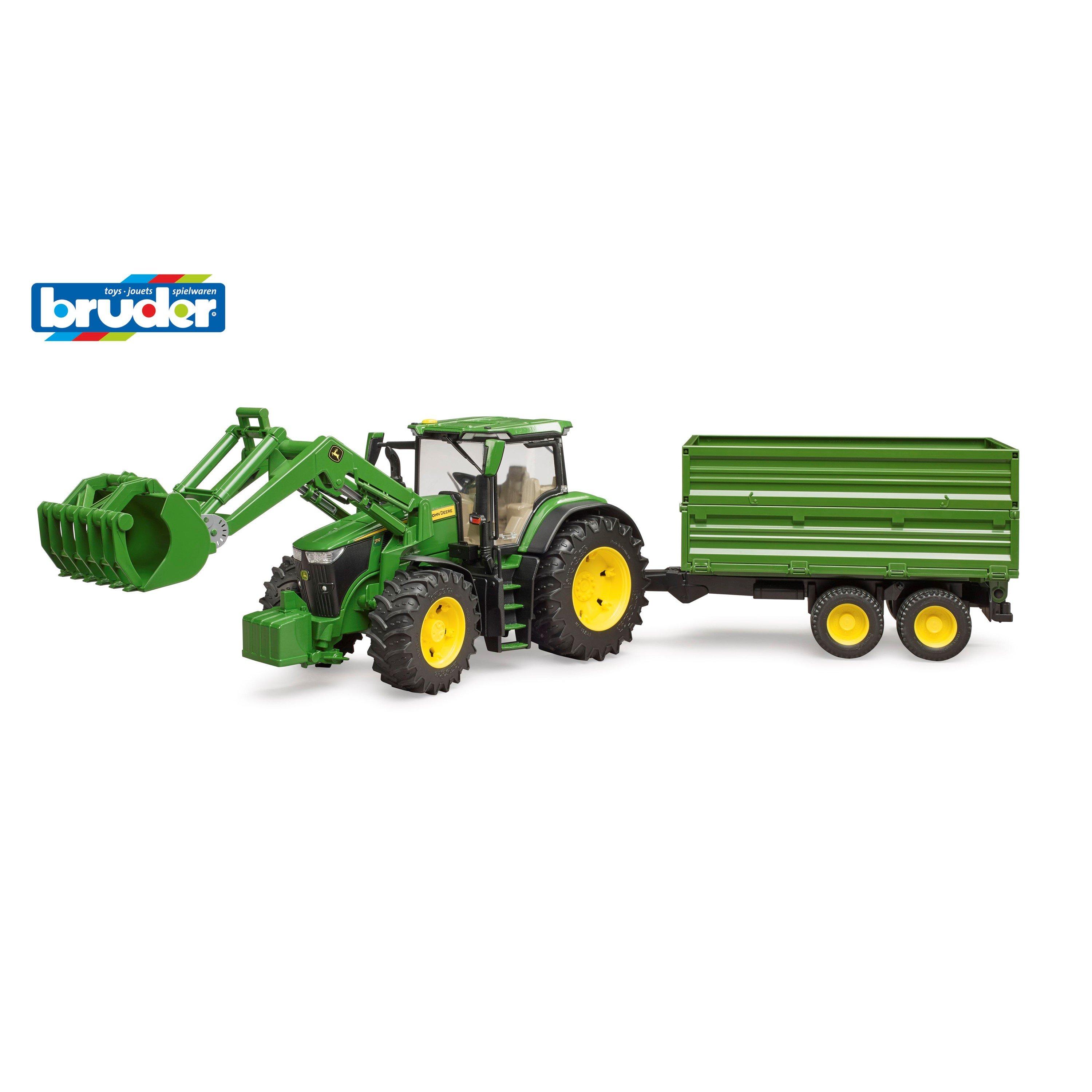 Multi - Bruder - Bruder 1:16 John Deere 7R 350 frontloader and tand - 1