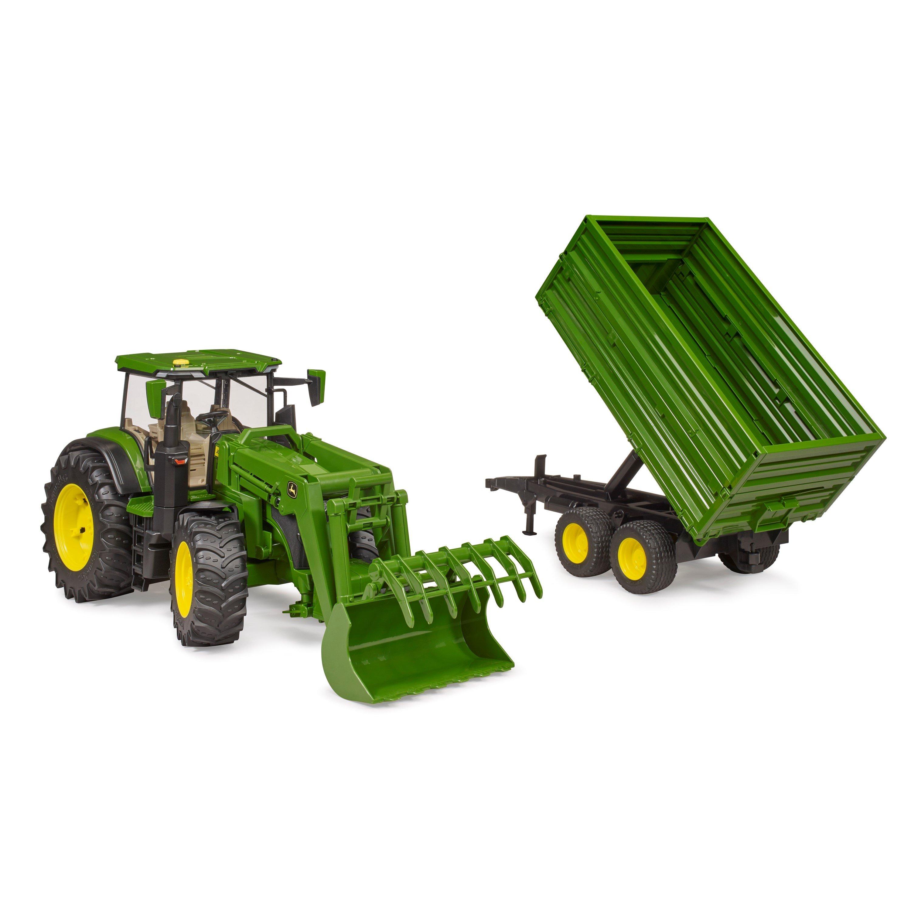 Multi - Bruder - Bruder 1:16 John Deere 7R 350 frontloader and tand - 2