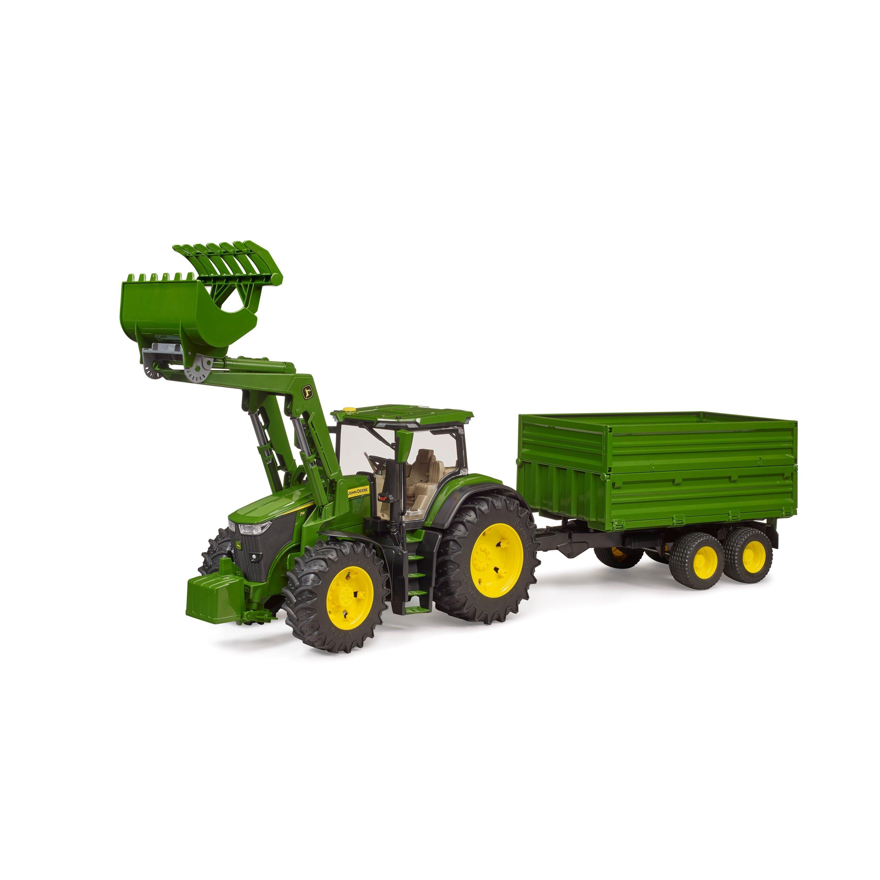 Multi - Bruder - Bruder 1:16 John Deere 7R 350 frontloader and tand - 4