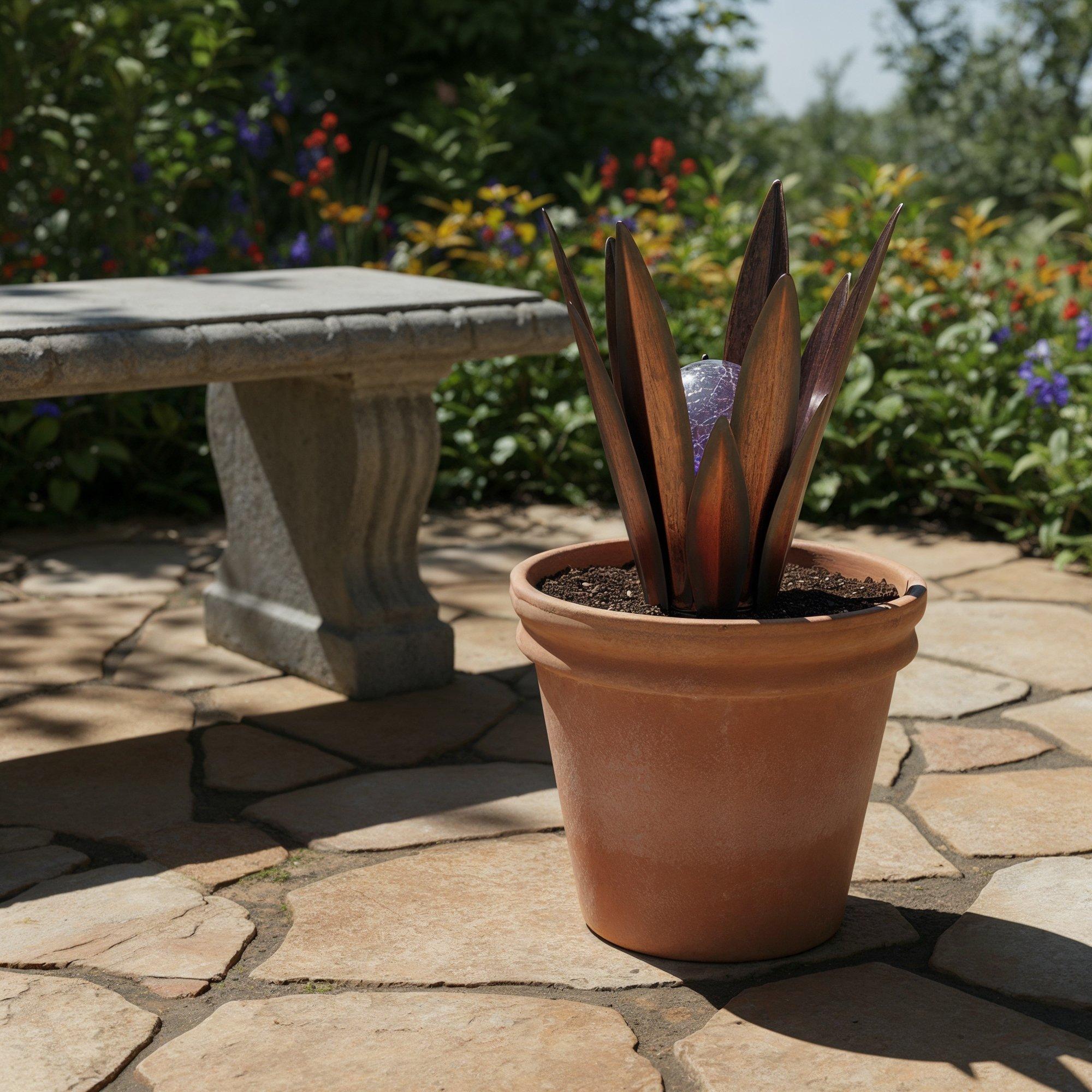 Multi - Streetwize - Agave Solar Light - Color-Changing Desert Glow - 1