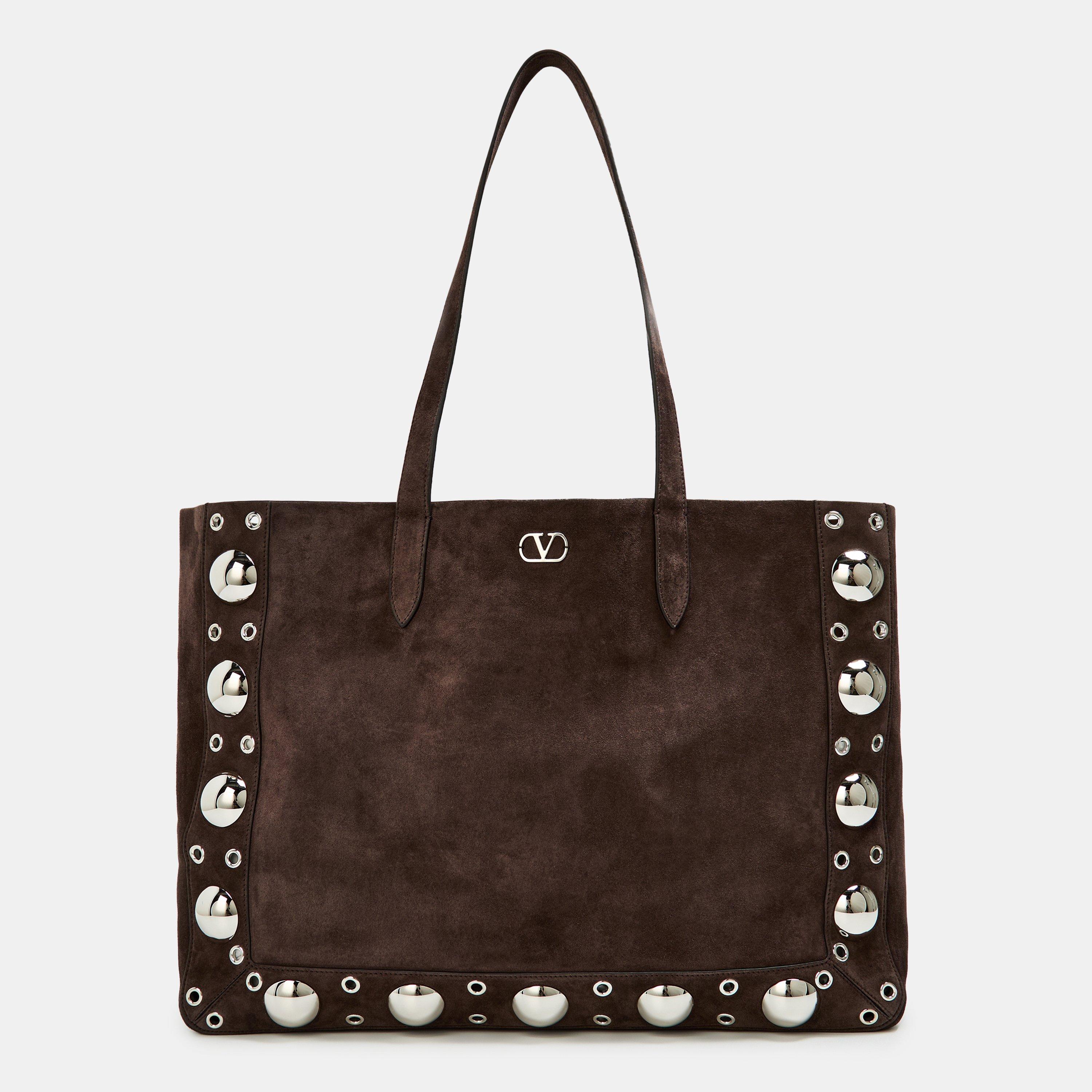Testa Moro - Valentino Garavani - Women's Stud Tote Bag - 1