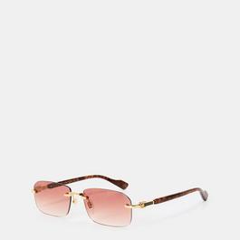 Gucci Men's Rectangular Frame Sunglasses