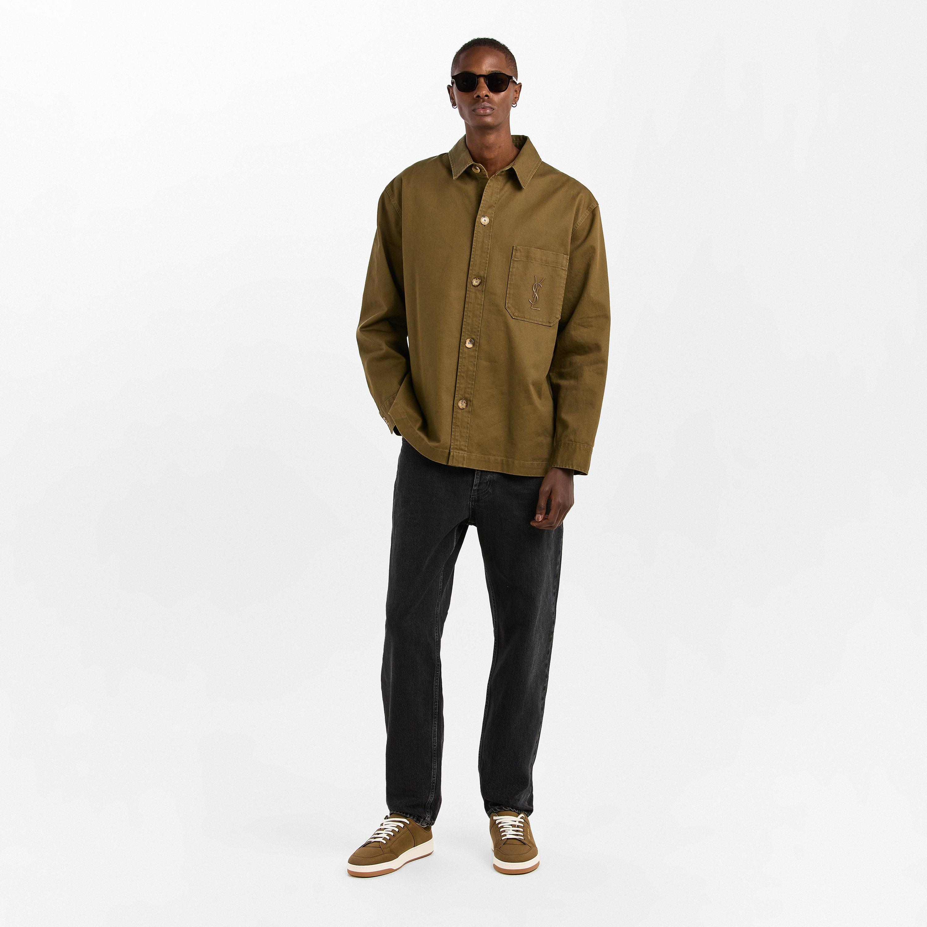 Black/Havana - Saint Laurent - Saint Laurent SL 946 Mens Panthos Sunglasses - 5