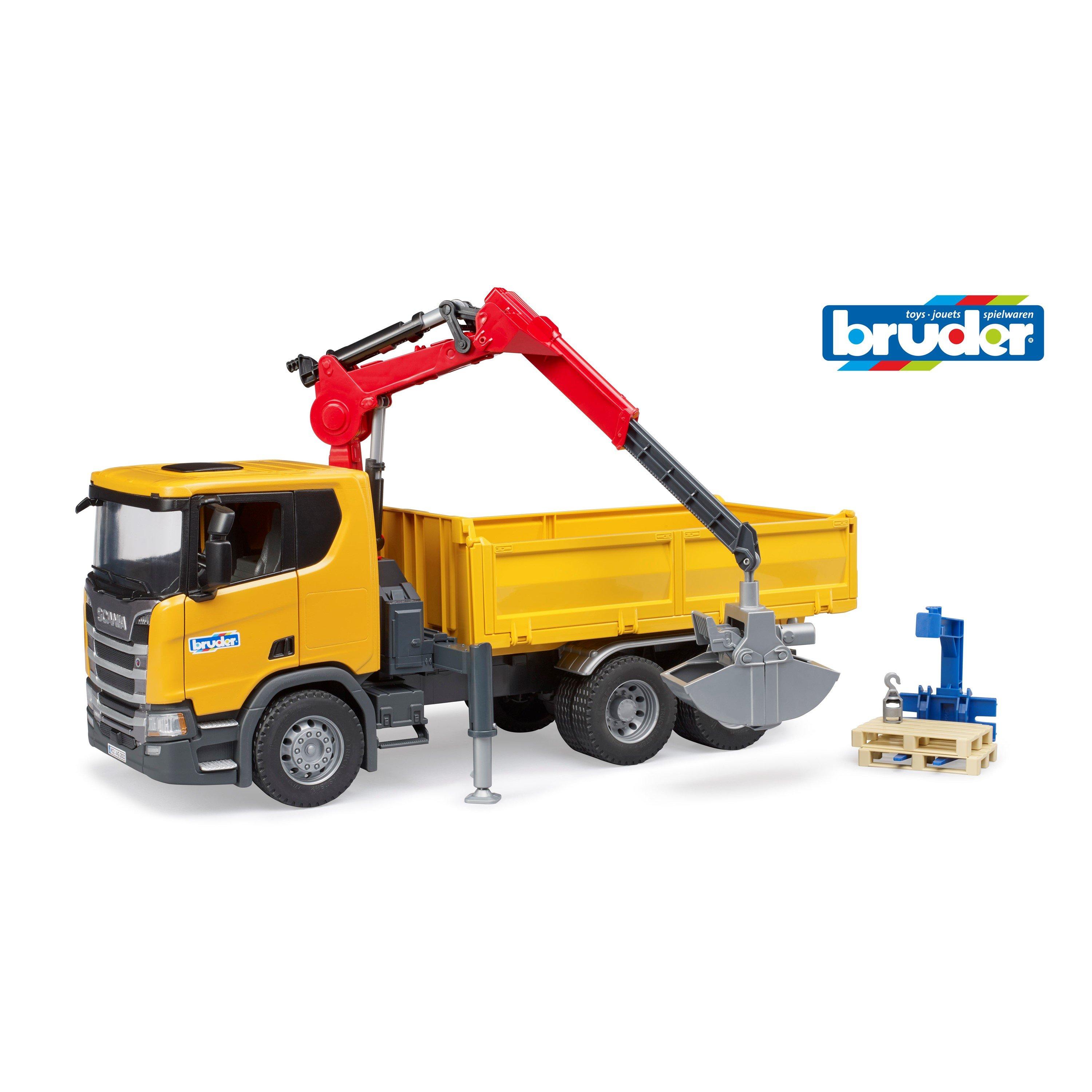 Multi - Bruder - Bruder 1:16 Scania Super 560R Construction truck w - 1