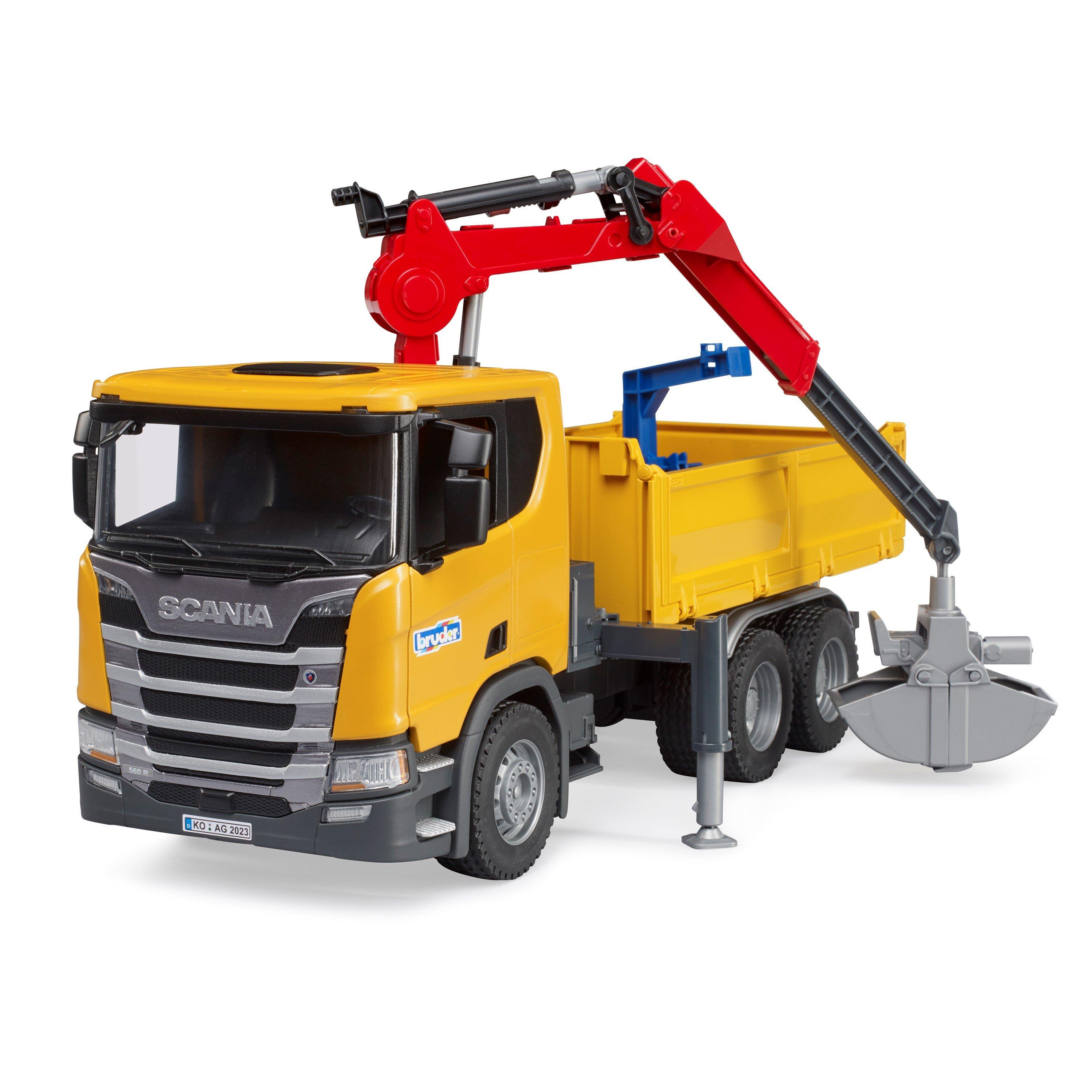 Multi - Bruder - Bruder 1:16 Scania Super 560R Construction truck w - 7
