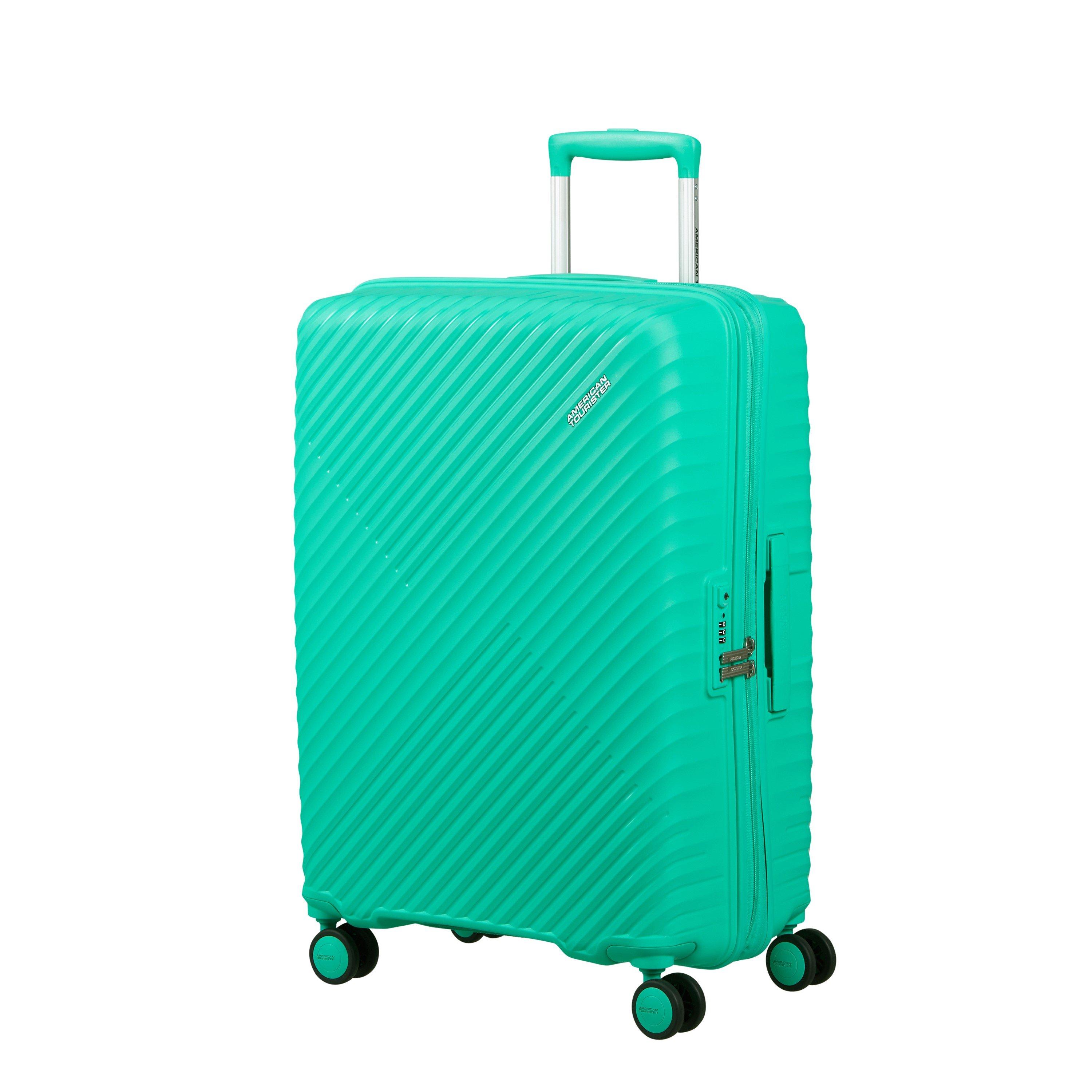 Cyber Aqua - American Tourister - Diablast Spinner 68x47x31/34cm EXP TSA Medium Hard Suitcase - 1