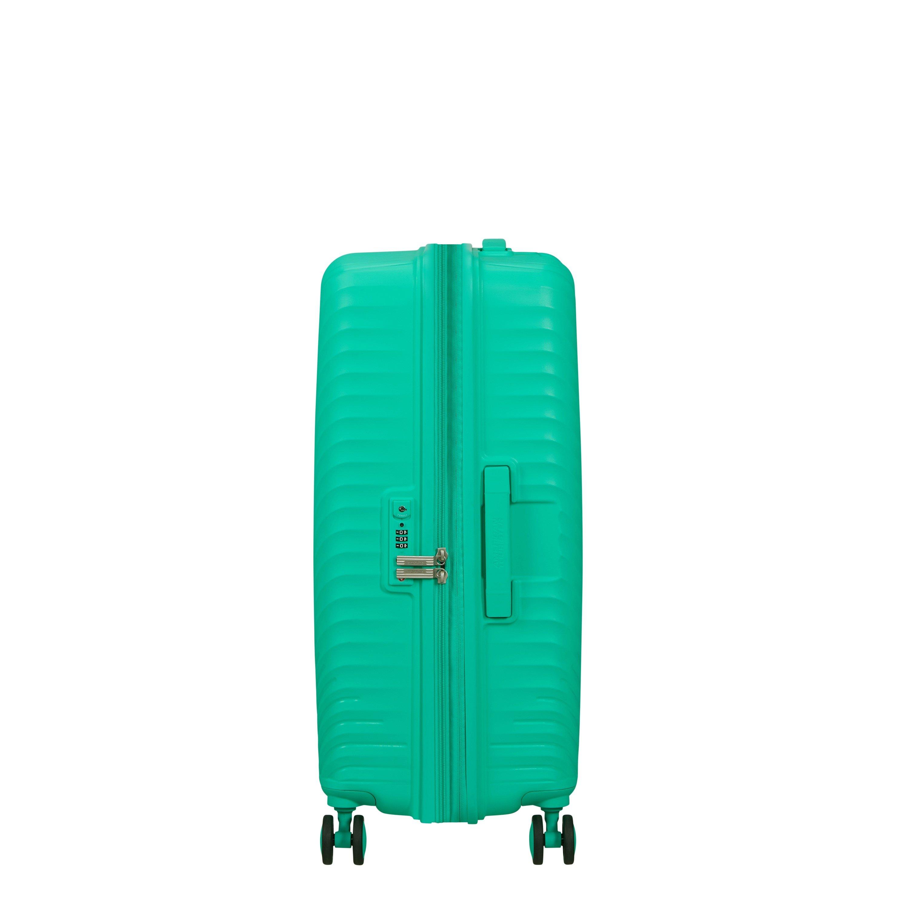 Cyber Aqua - American Tourister - Diablast Spinner 68x47x31/34cm EXP TSA Medium Hard Suitcase - 4