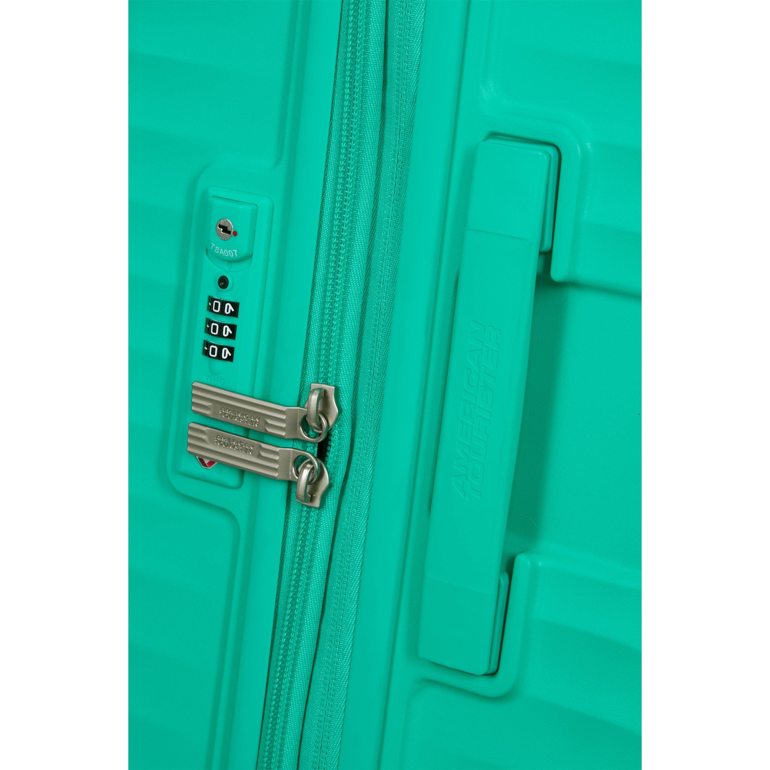 Cyber Aqua - American Tourister - Diablast Spinner 68x47x31/34cm EXP TSA Medium Hard Suitcase - 5